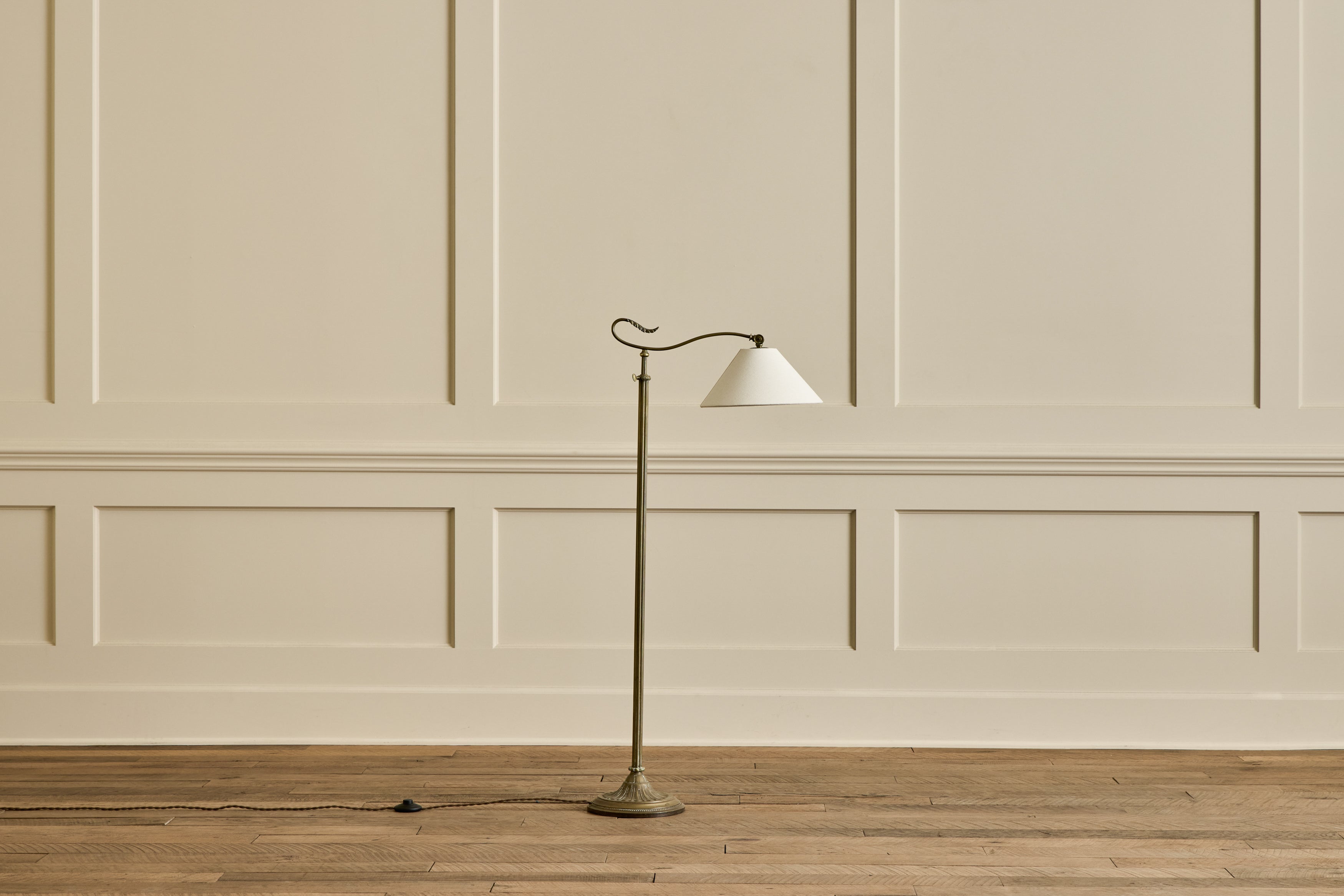 Nicky Kehoe - Deco Brass Floor Lamp