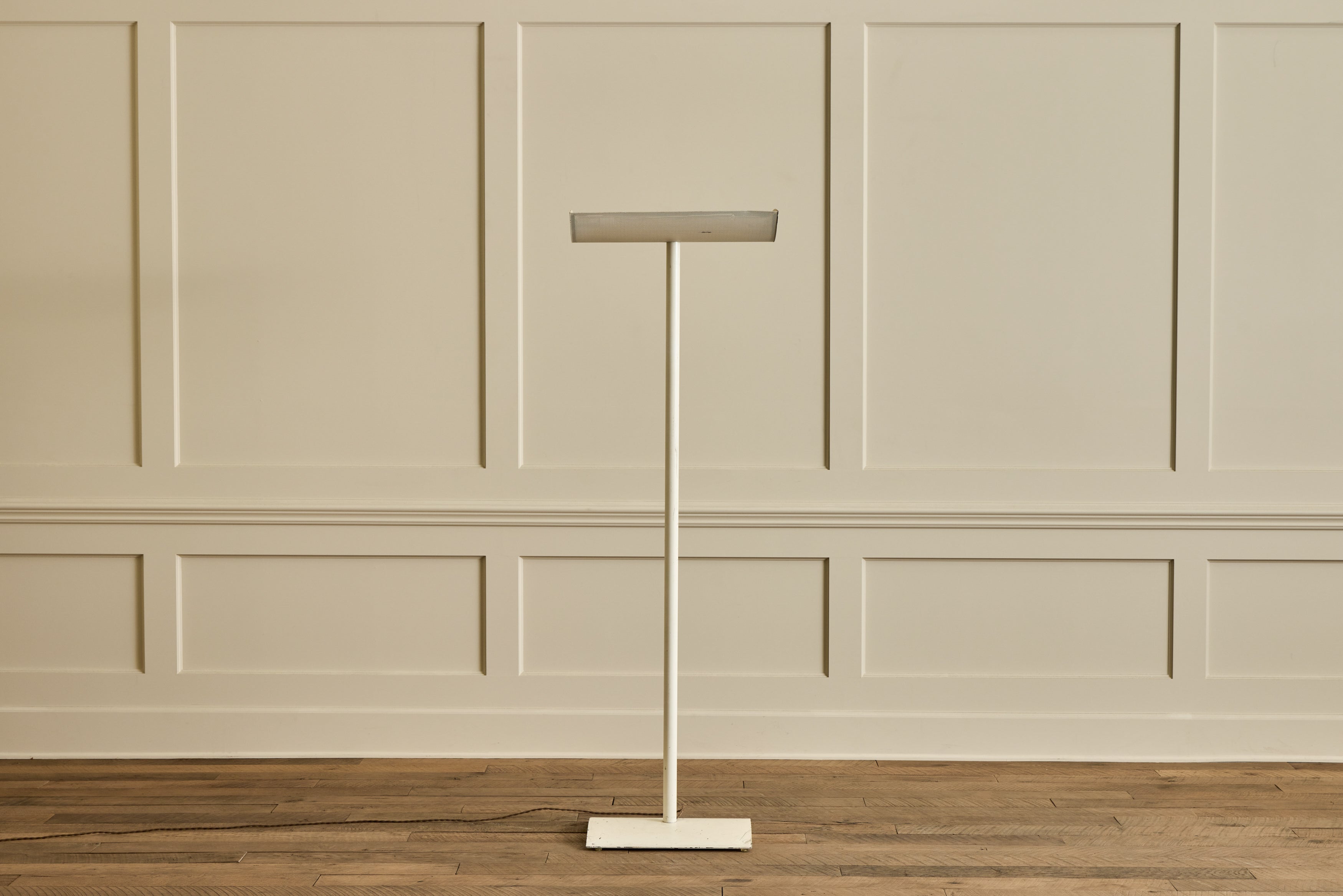Nicky Kehoe - 1980s White Metal Floor Lamp