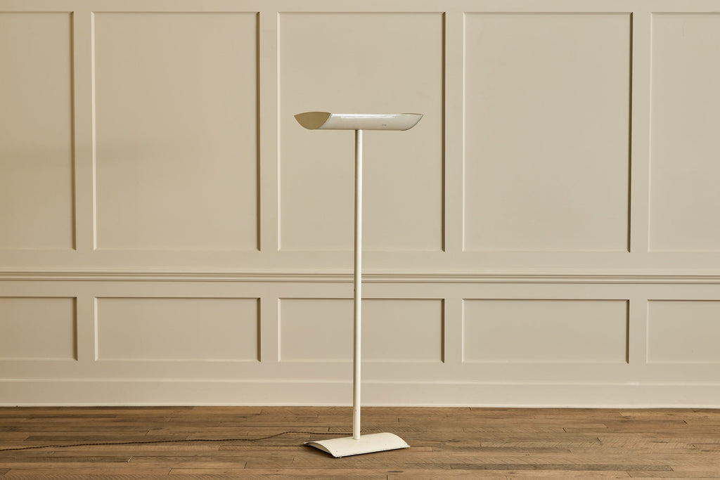 Nicky Kehoe - 1980s White Metal Floor Lamp