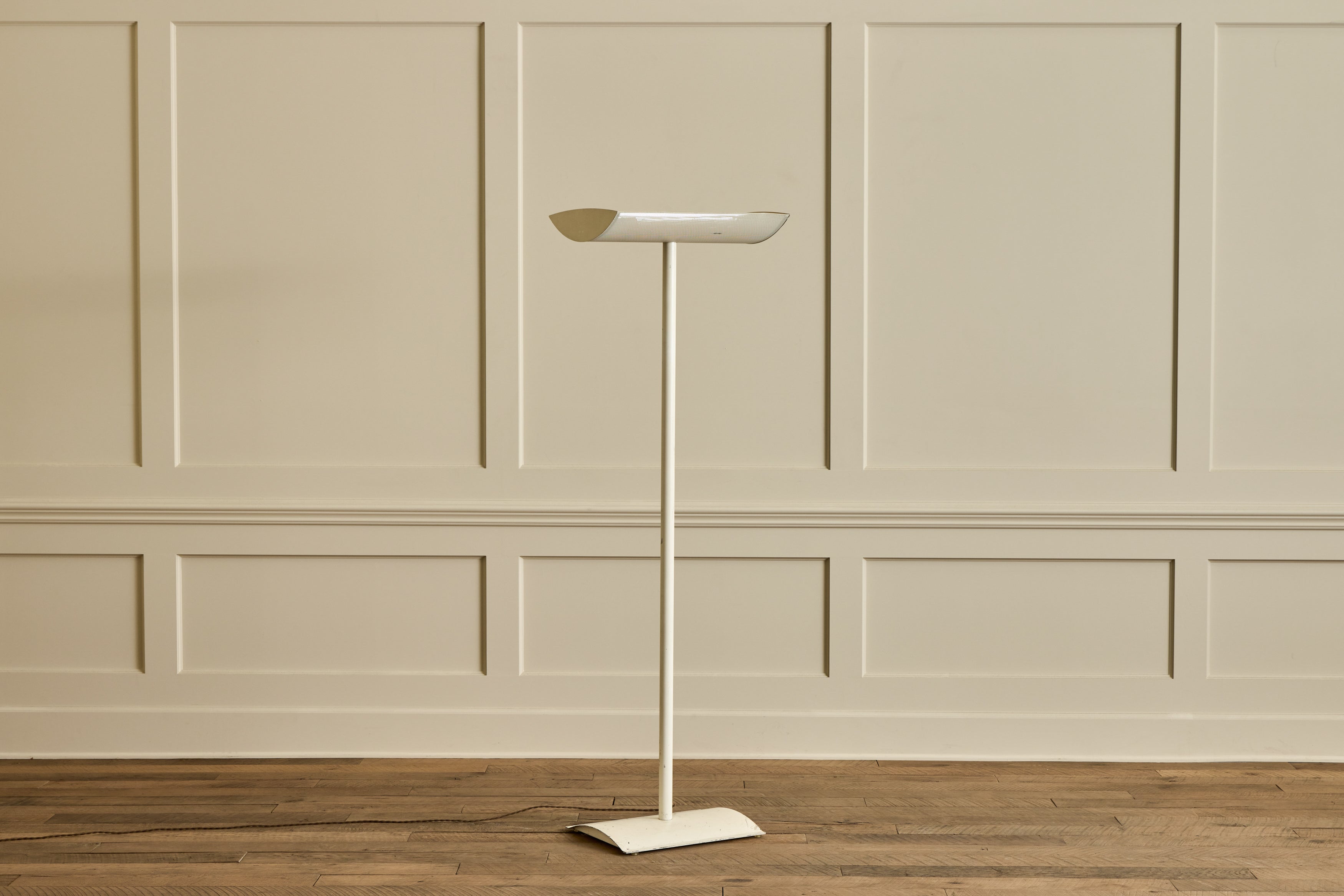 Nicky Kehoe - 1980s White Metal Floor Lamp