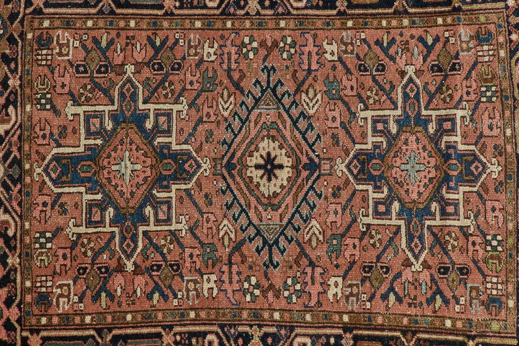 Nicky Kehoe - Pink Heriz Throw Rug 3’4 X 4’2