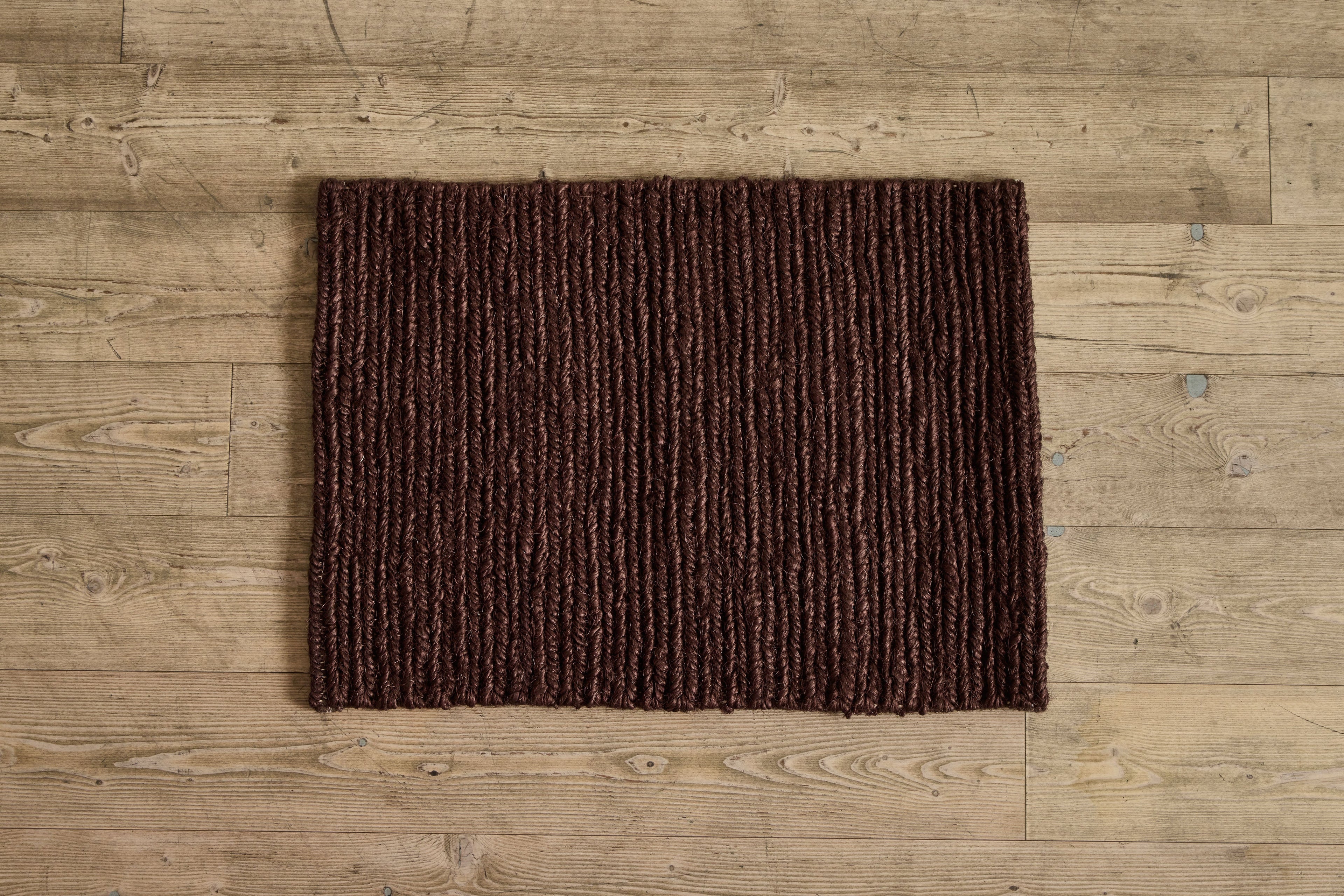 Nicky Kehoe - French Braid Welcome Mats in Cocoa (Multiple Sizes)