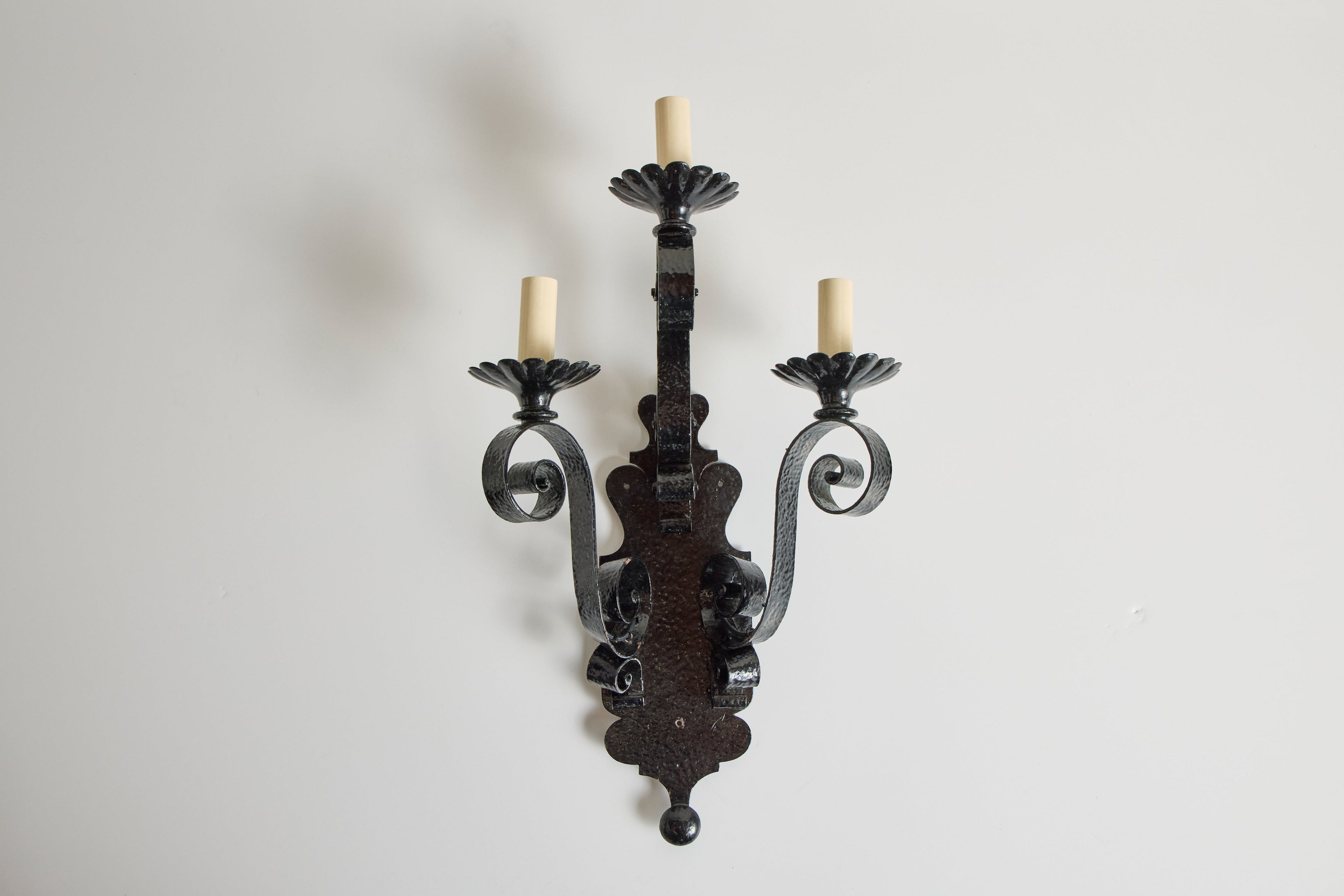 Nicky Kehoe - Scroll Iron Sconce