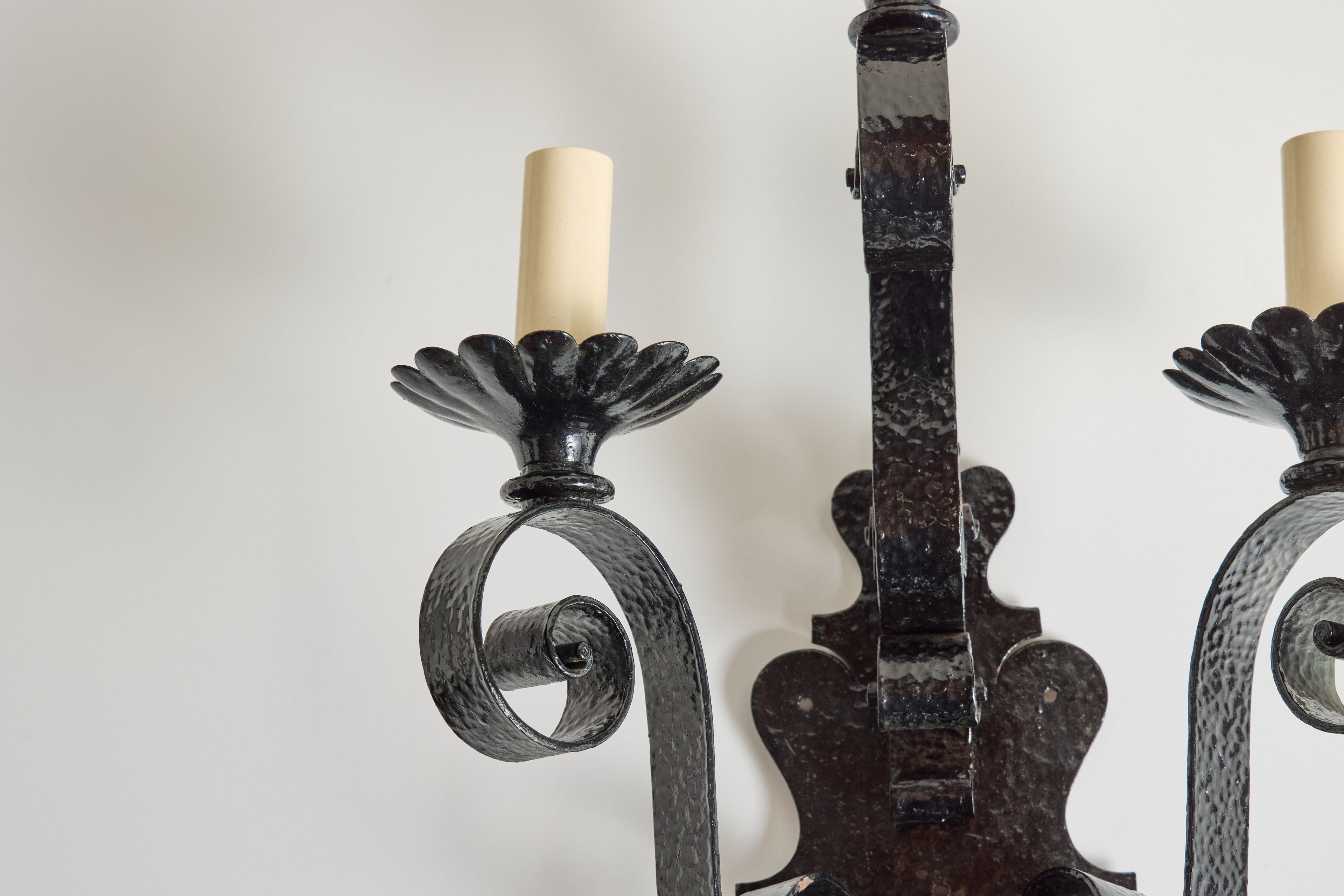 Nicky Kehoe - Scroll Iron Sconce