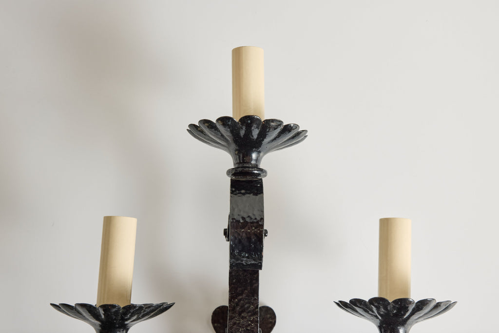 Nicky Kehoe - Scroll Iron Sconce
