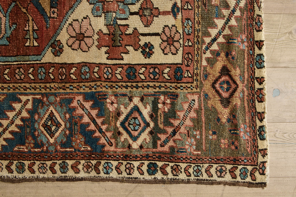 Nicky Kehoe - Blush & Blue Serapi Rug 9’ x 12’ 1”