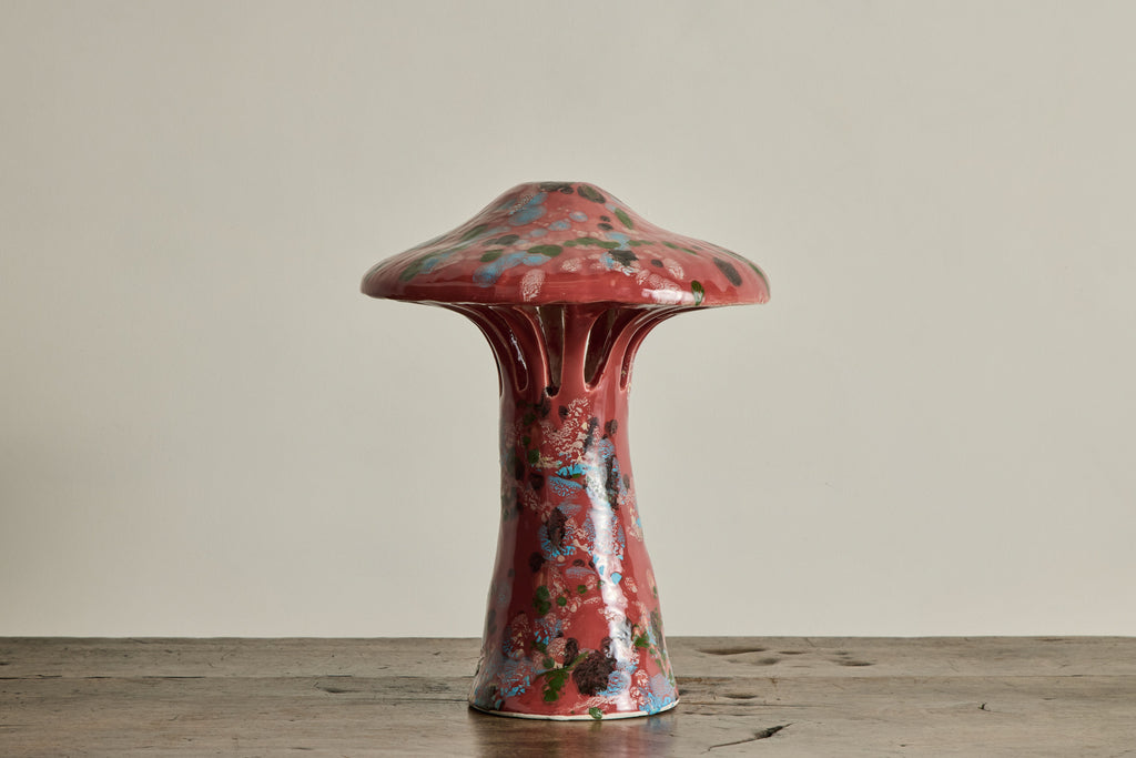 Nicky Kehoe - Shroom Lamp, Speckled Pink