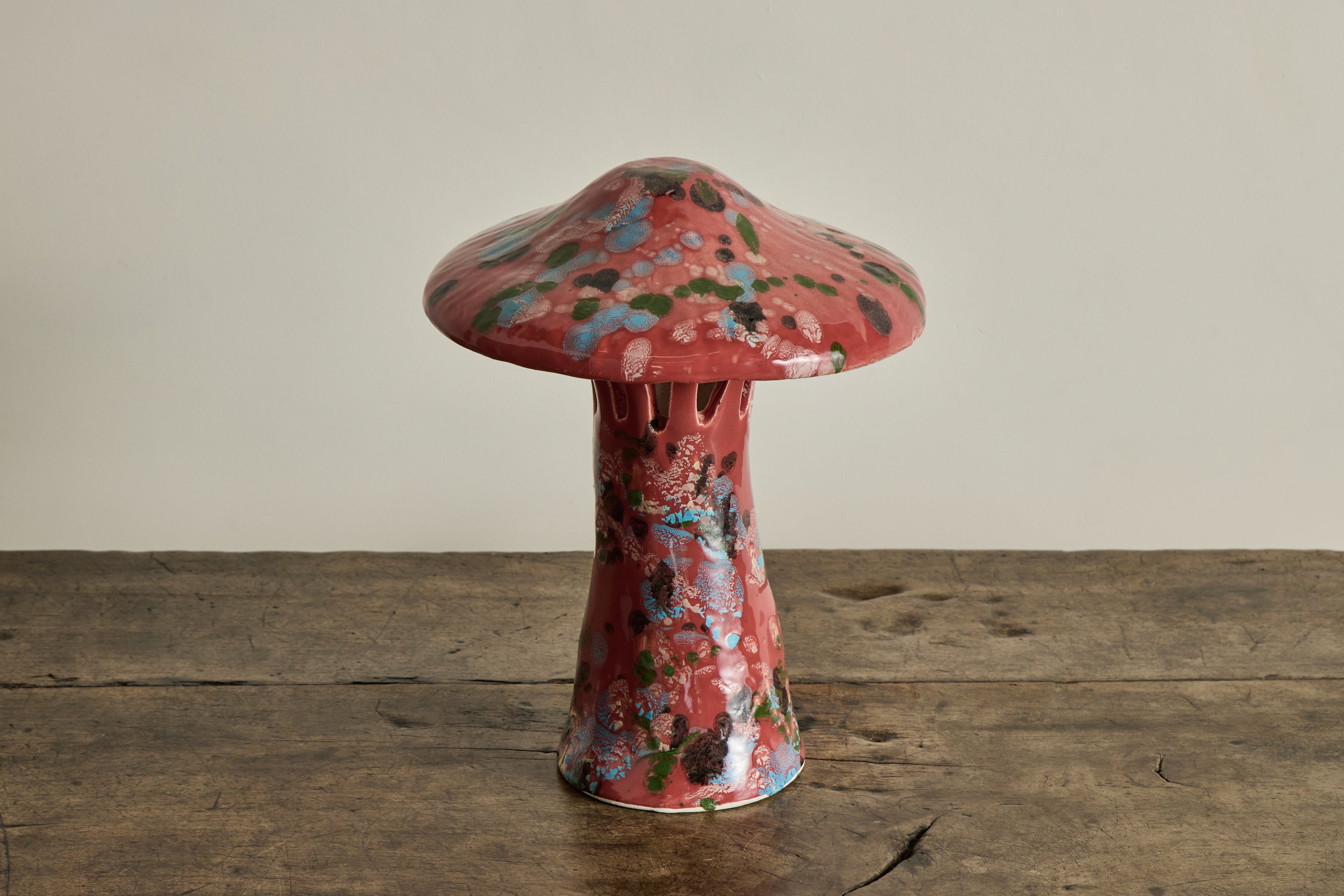Nicky Kehoe - Shroom Lamp, Speckled Pink