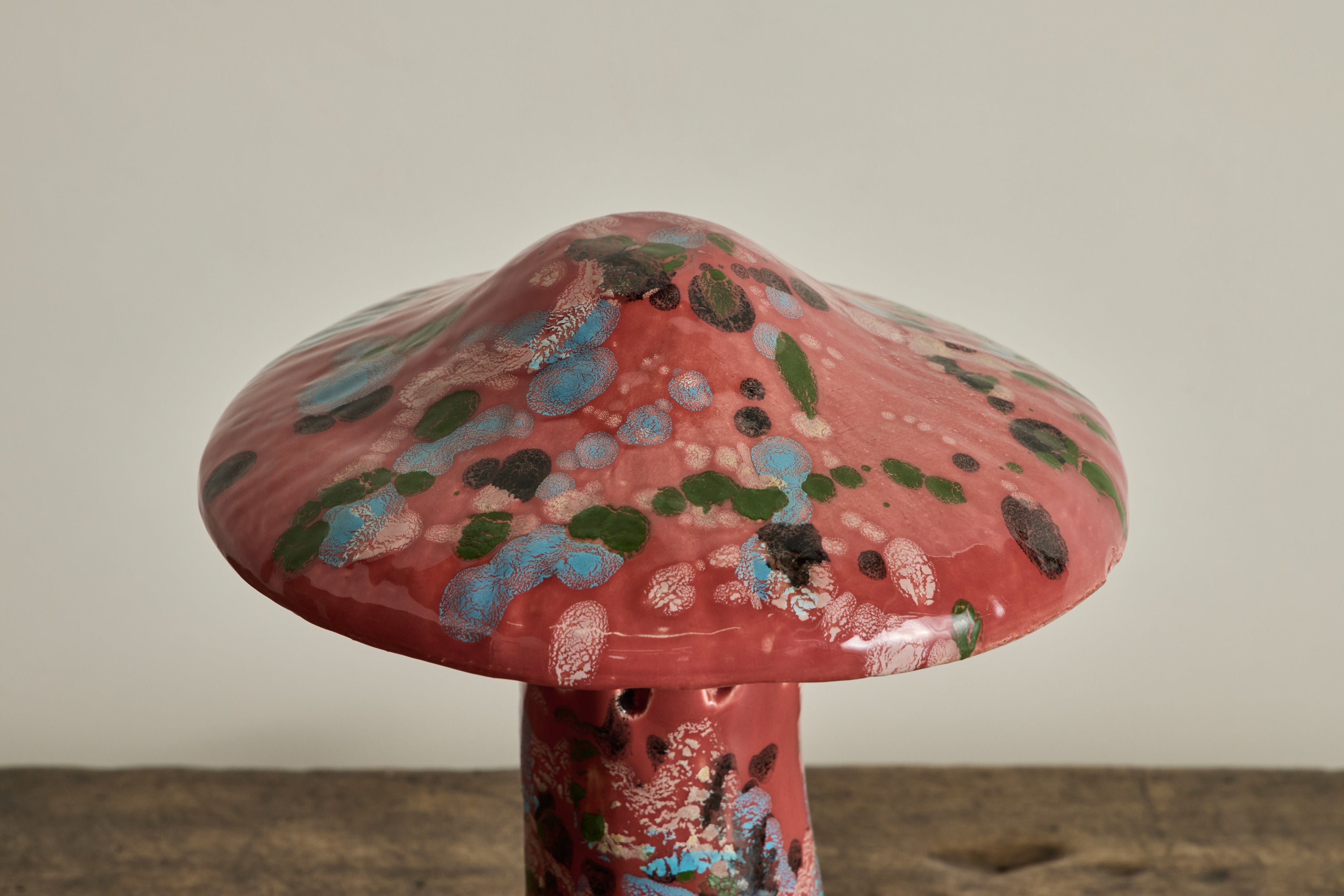 Nicky Kehoe - Shroom Lamp, Speckled Pink