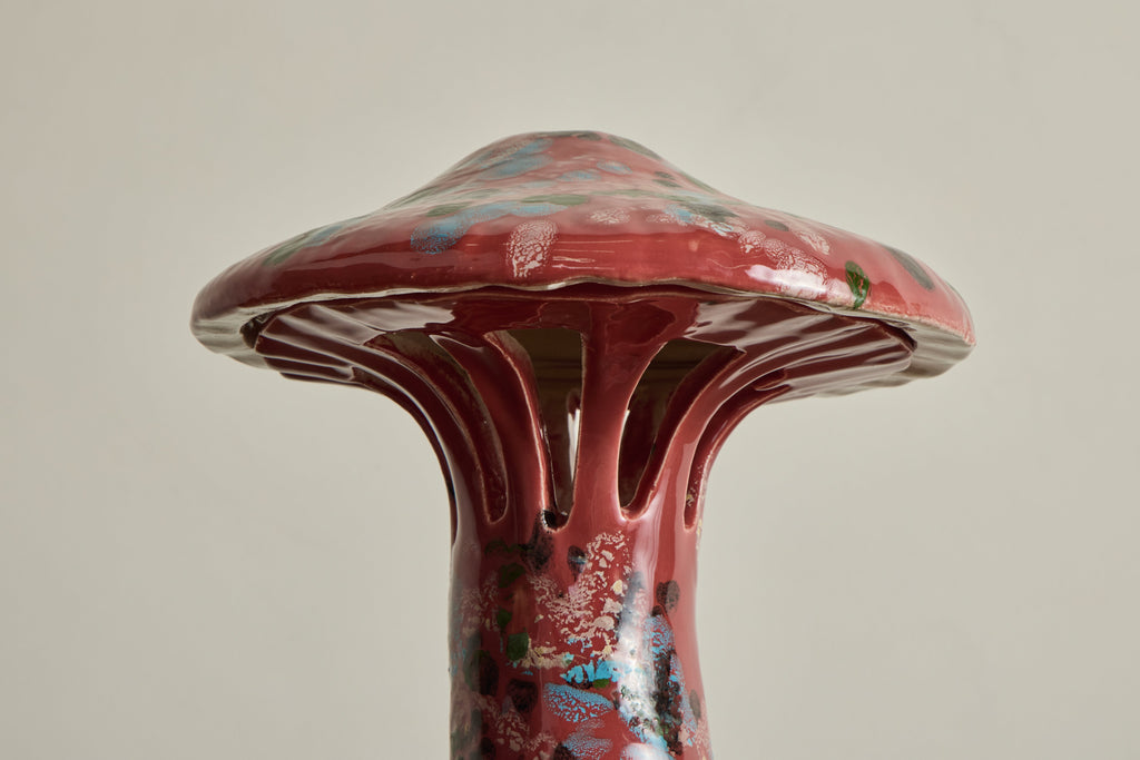 Nicky Kehoe - Shroom Lamp, Speckled Pink