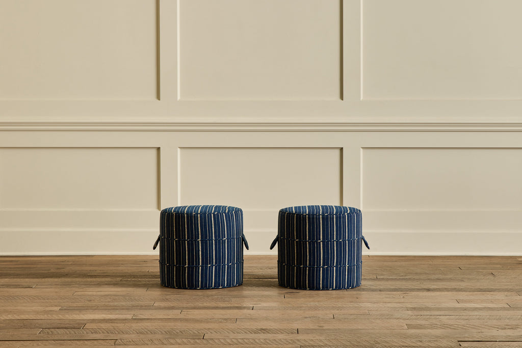 Nicky Kehoe - Round Hassock, 17"