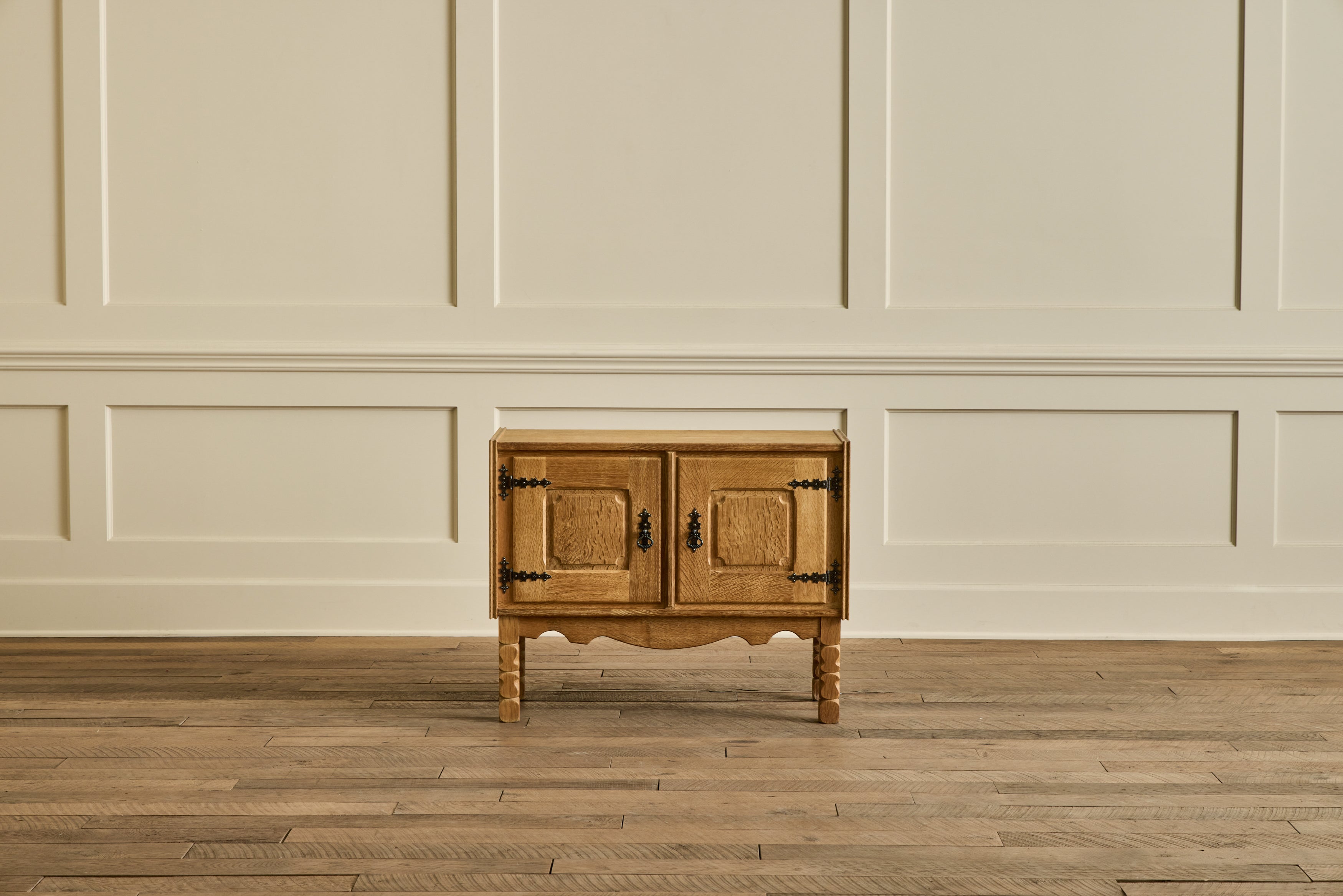 Nicky Kehoe - VTG KJAERNULF SMALL OAK CABINET