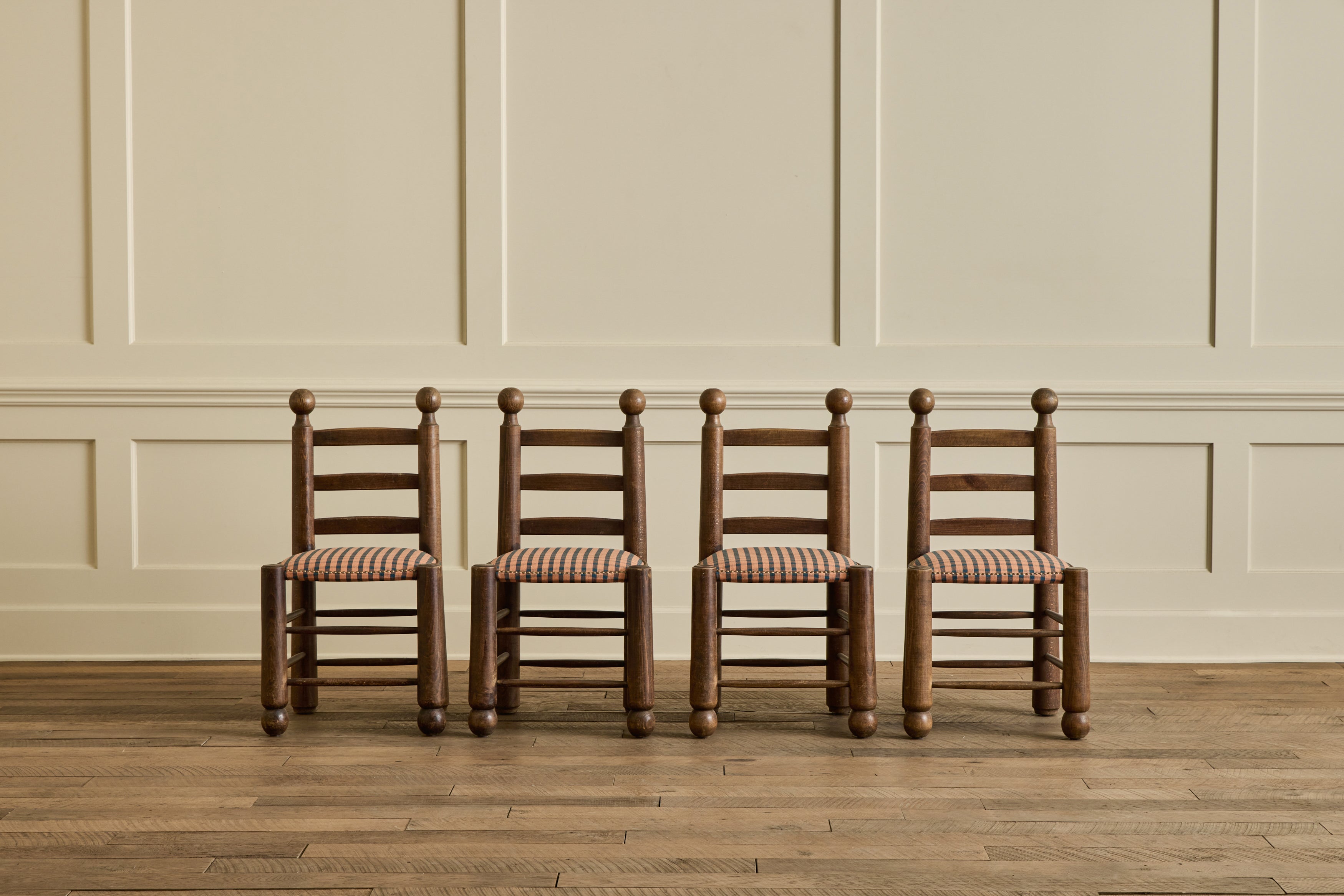 Nicky Kehoe - VTG SET OF 4 DUDOUYT CHAIRS