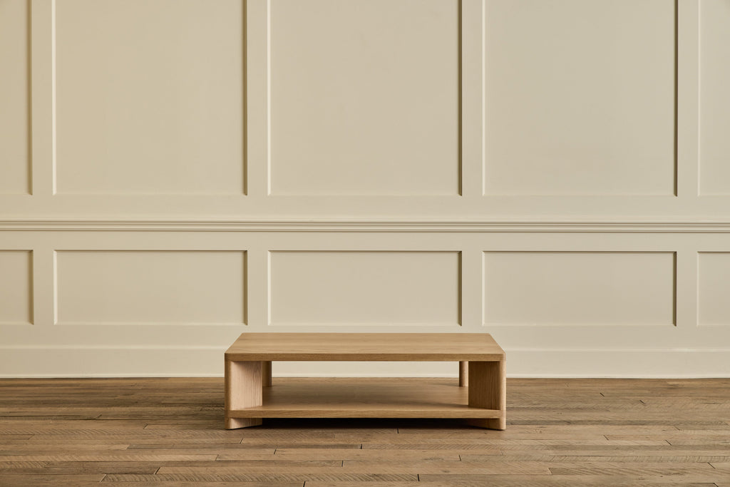 Nicky Kehoe - Rectangular Shelf Coffee Table, 48"