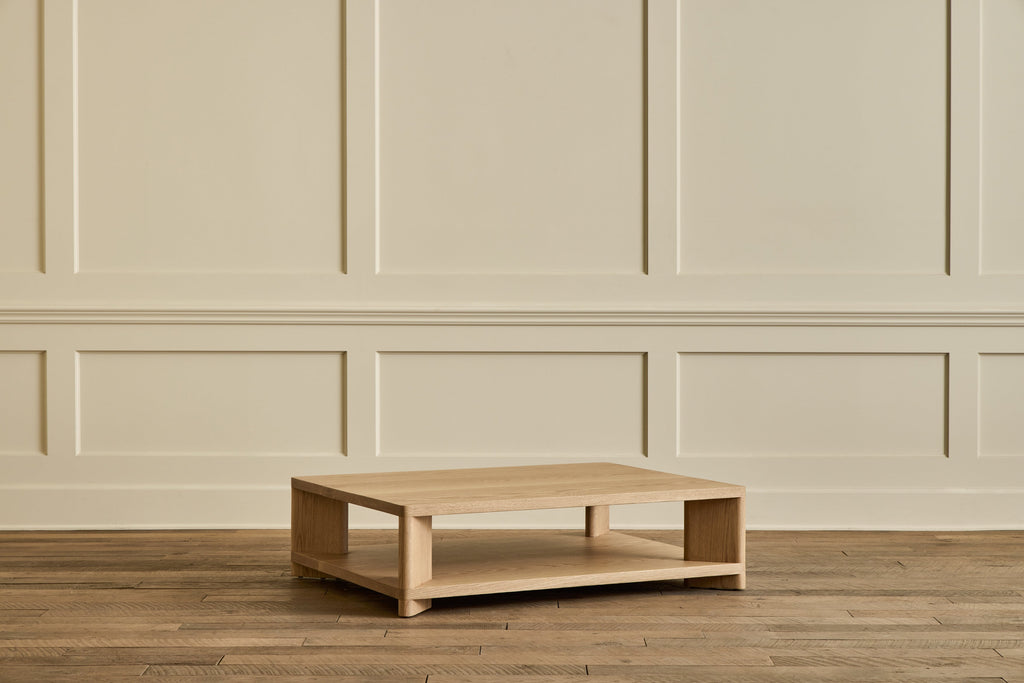 Nicky Kehoe - Rectangular Shelf Coffee Table, 48"