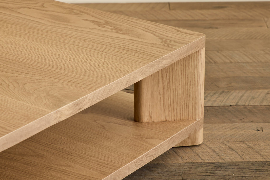 Nicky Kehoe - Rectangular Shelf Coffee Table, 48"