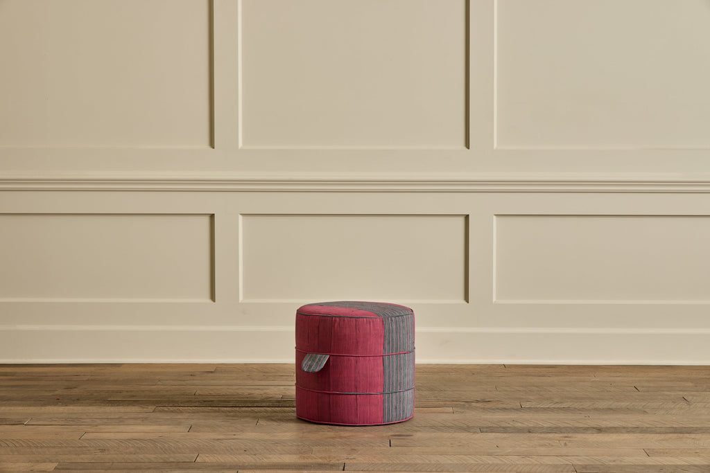 Nicky Kehoe - Round Hassock, 17"