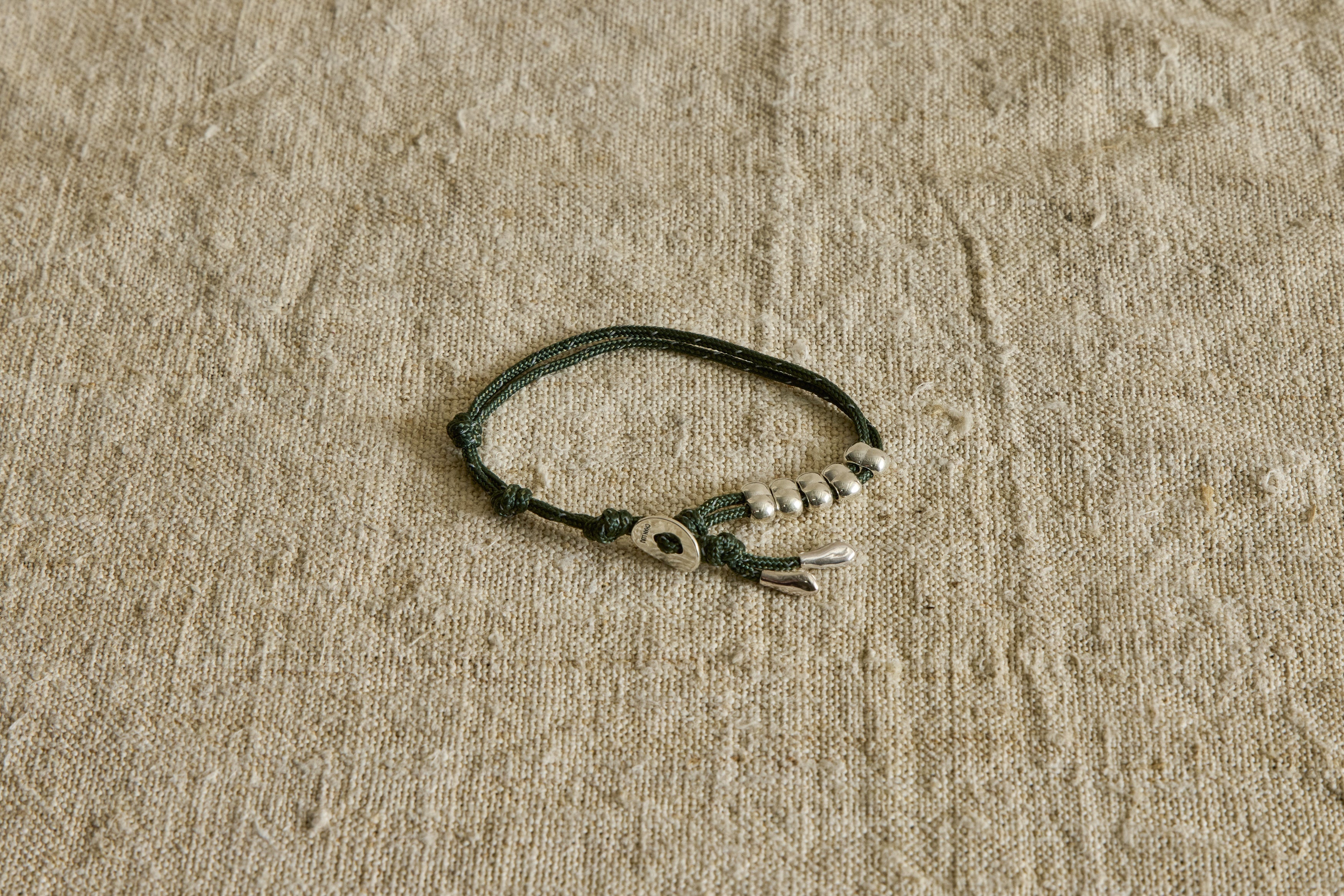 Nicky Kehoe - Abacus Single Wrap Bracelet In Green