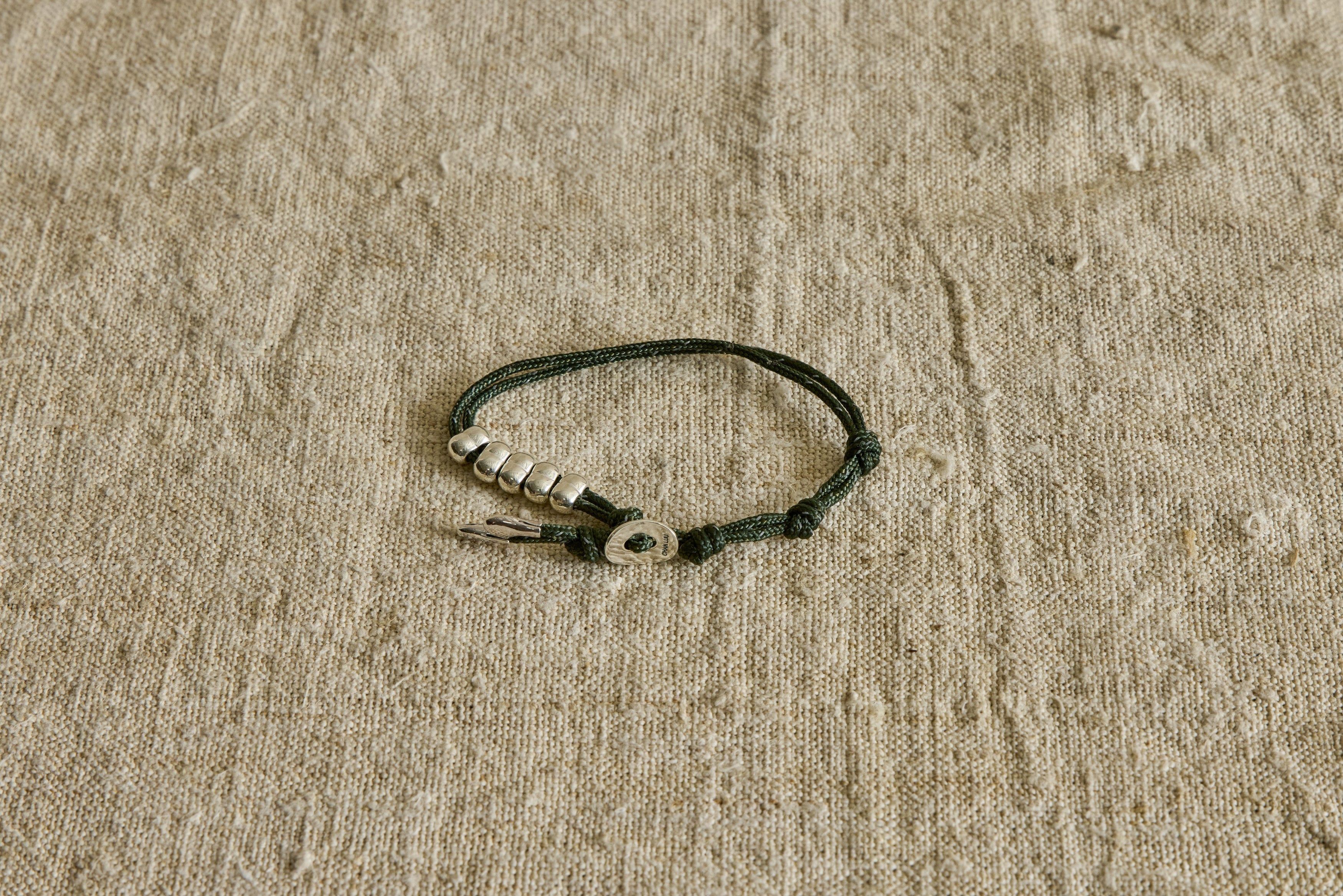Nicky Kehoe - Abacus Single Wrap Bracelet In Green