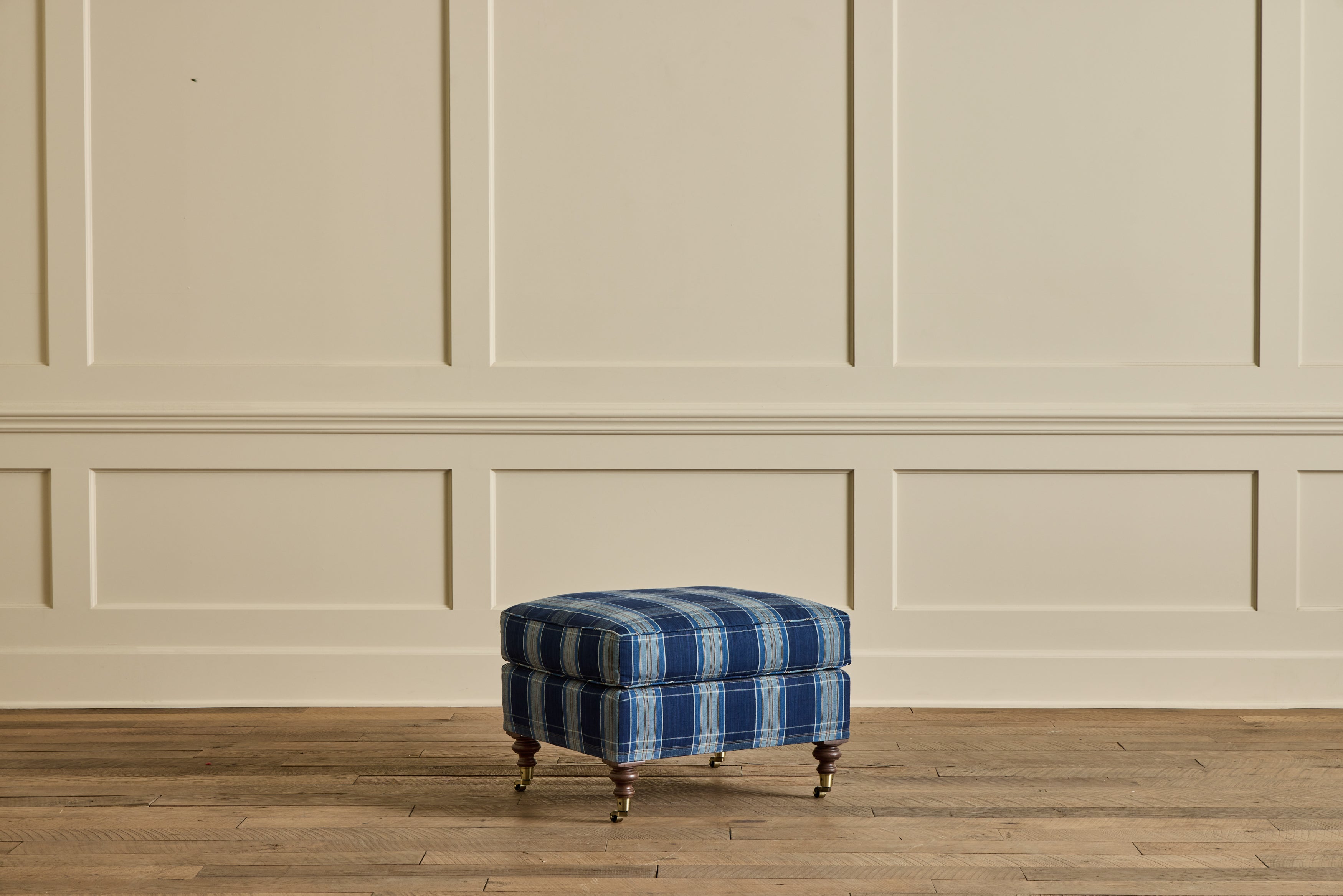 Nicky Kehoe - English Roll Arm Ottoman