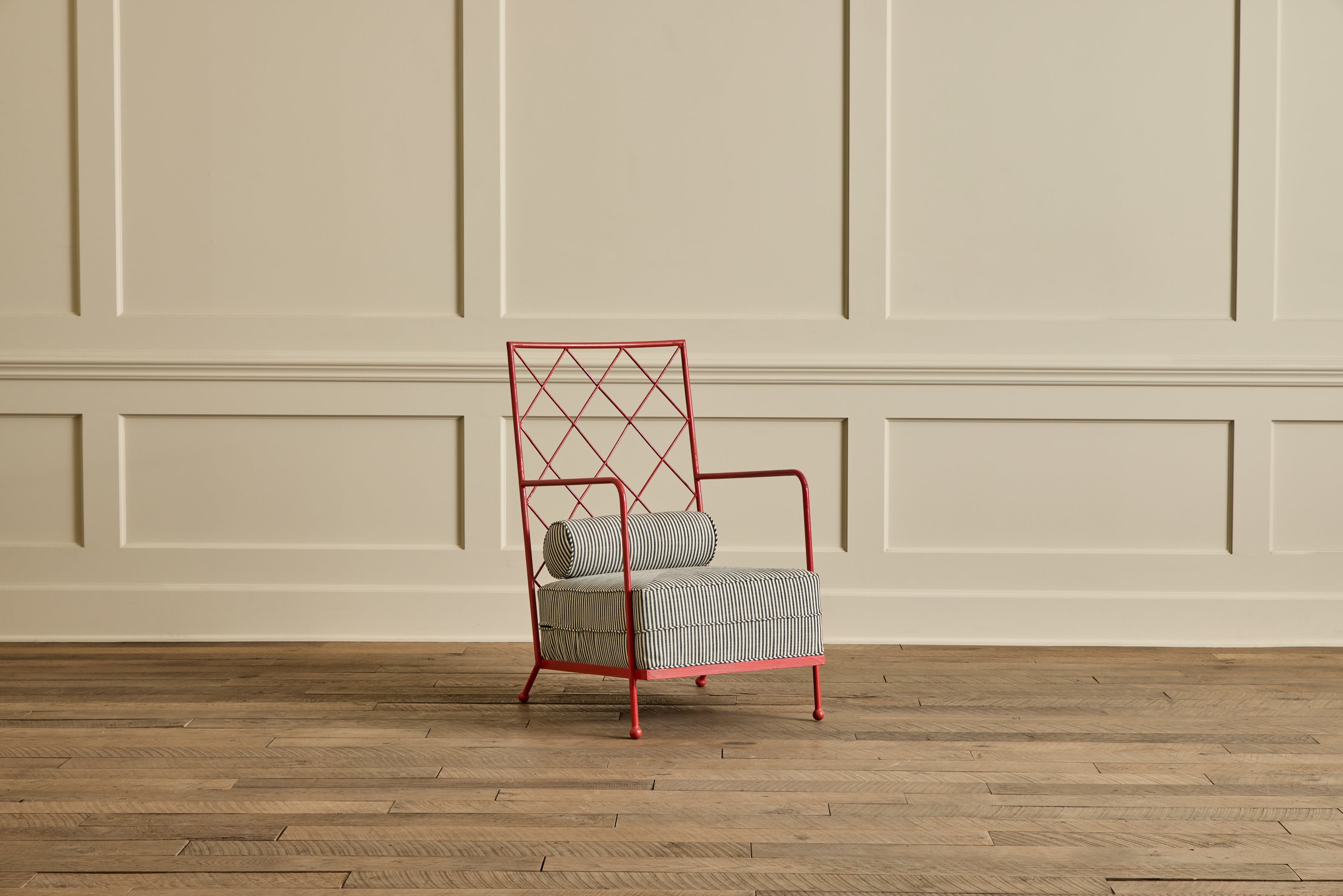 Nicky Kehoe - Pair of Red Royere Style Chairs
