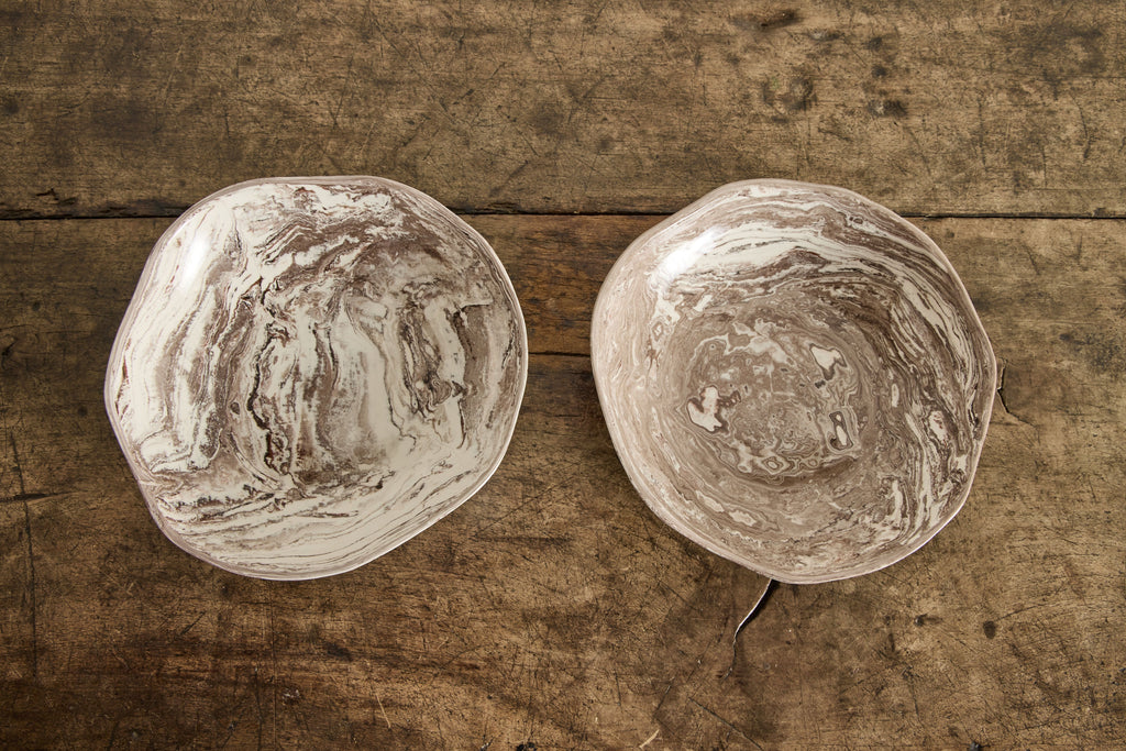 Nicky Kehoe - Terre Marbleized Salad Bowl