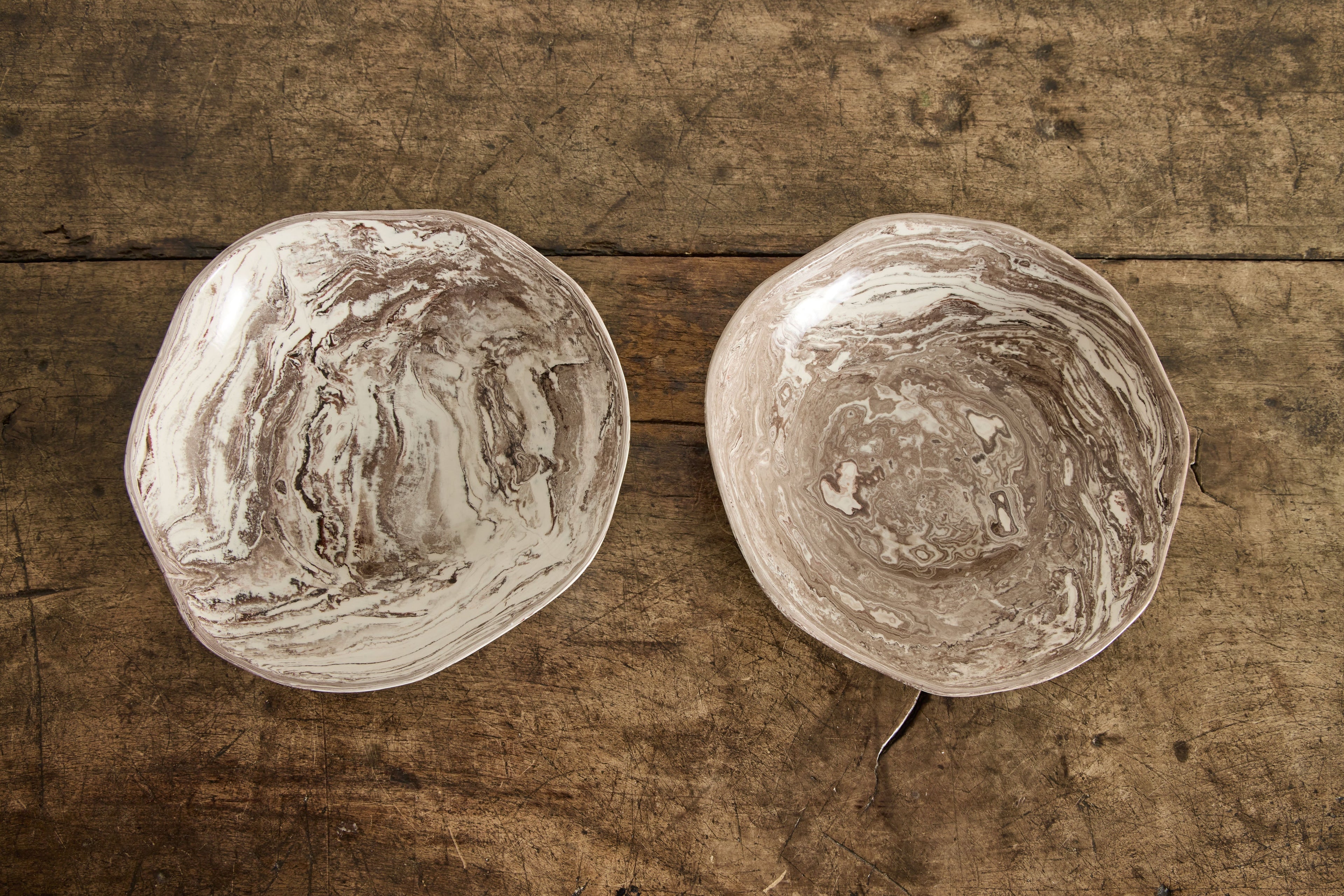 Nicky Kehoe - Terre Marbleized Salad Bowl