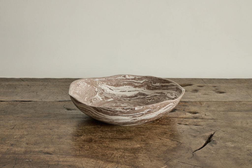Nicky Kehoe - Terre Marbleized Salad Bowl