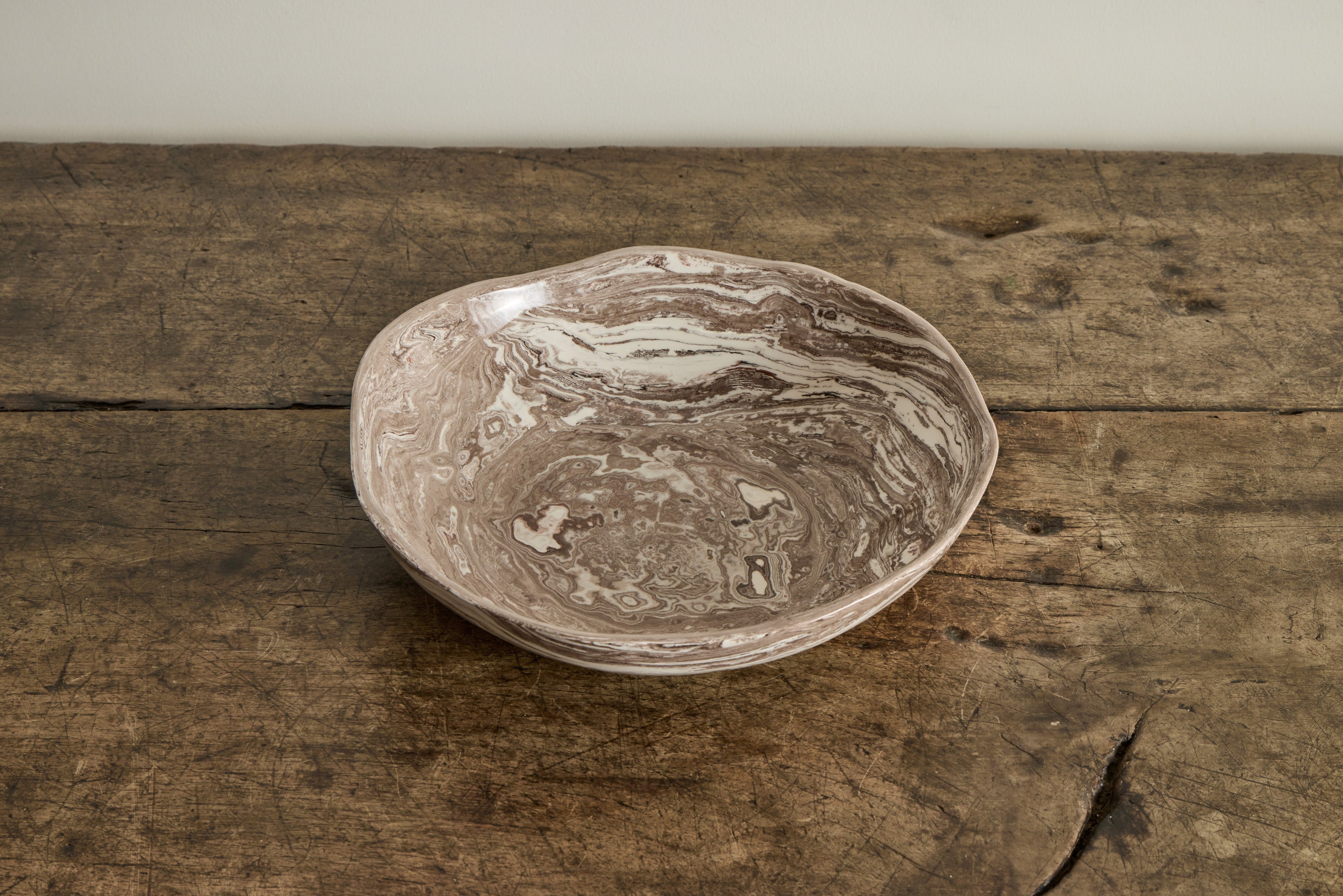 Nicky Kehoe - Terre Marbleized Salad Bowl