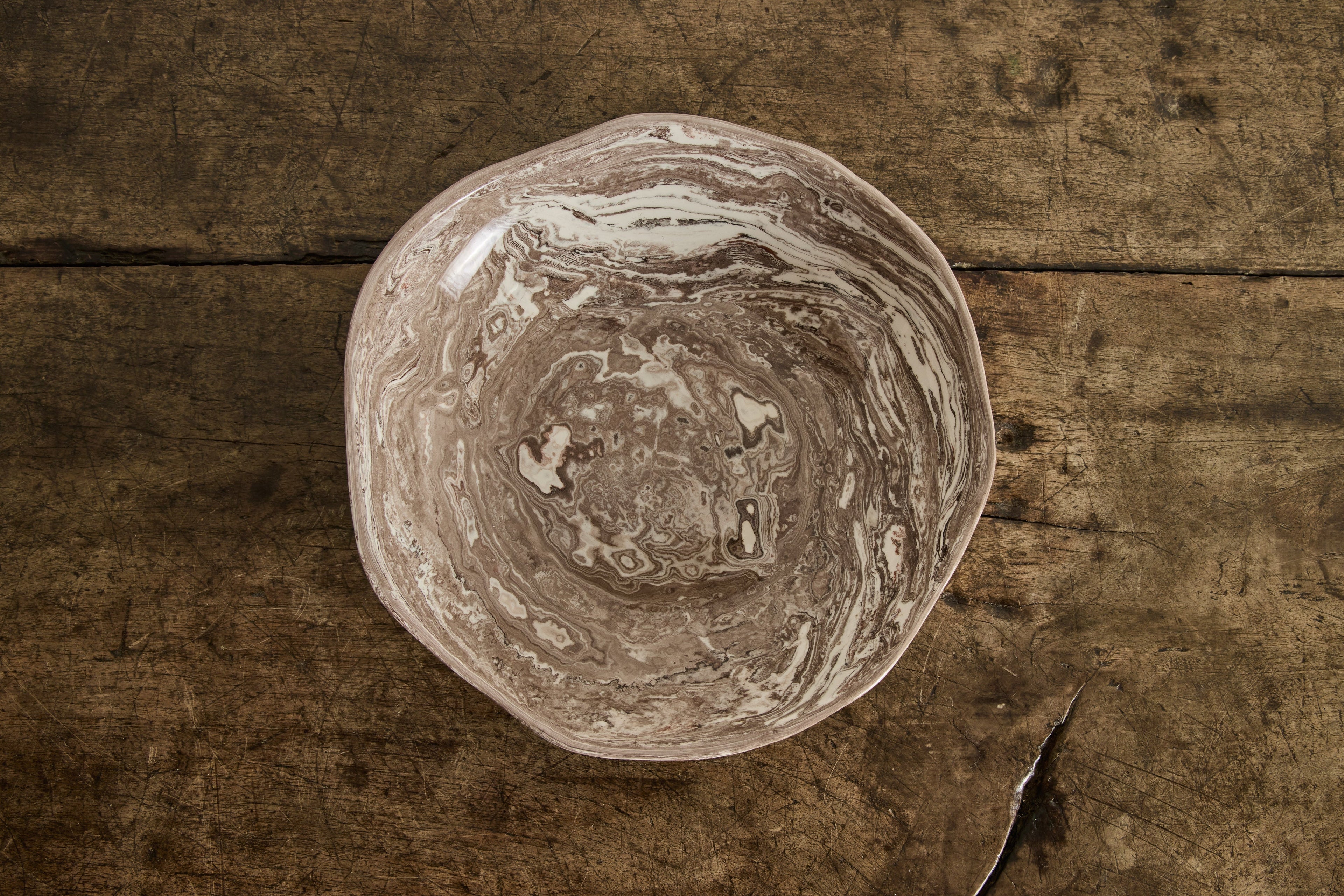 Nicky Kehoe - Terre Marbleized Salad Bowl