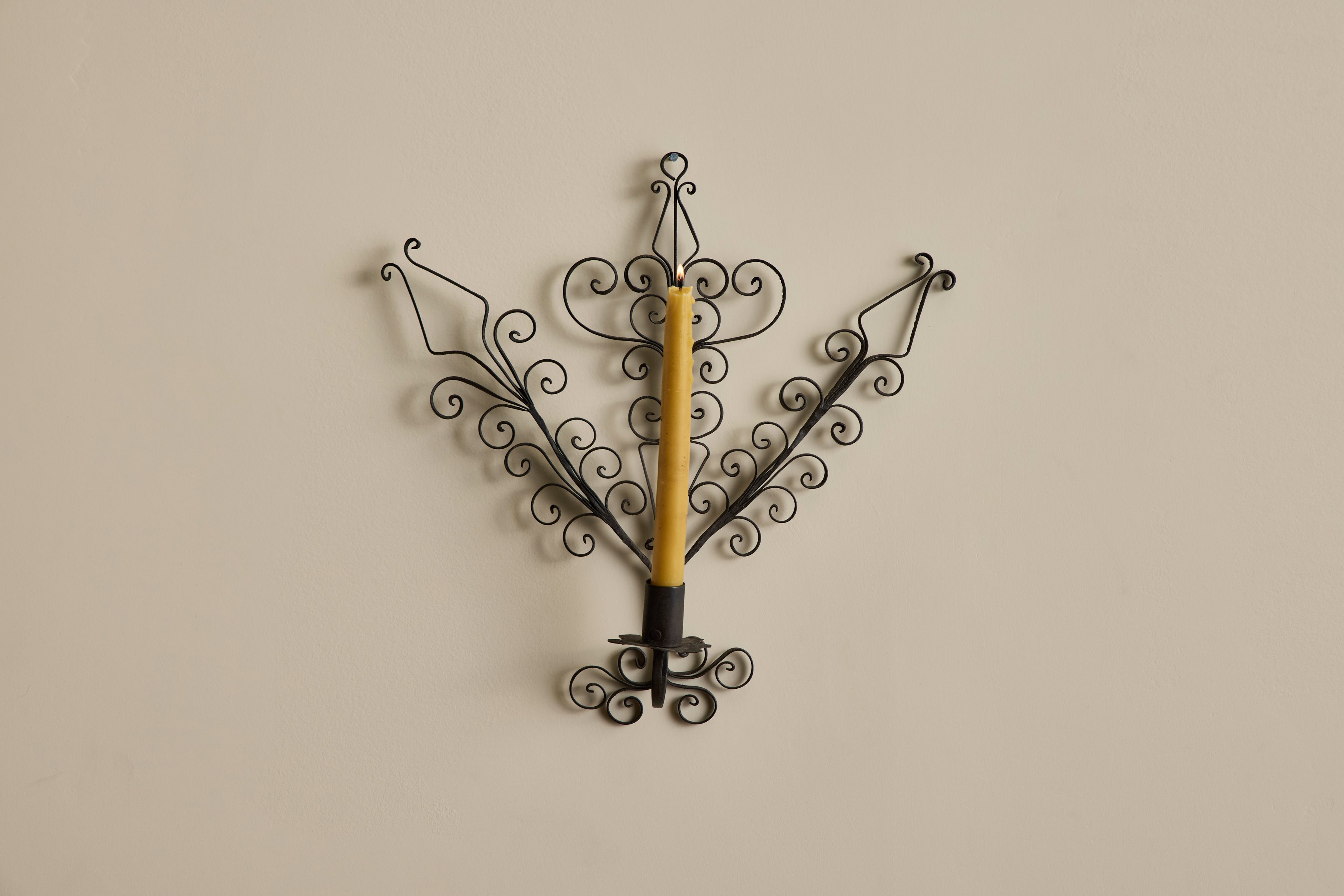 Nicky Kehoe - French Iron Candle Sconce No. 3