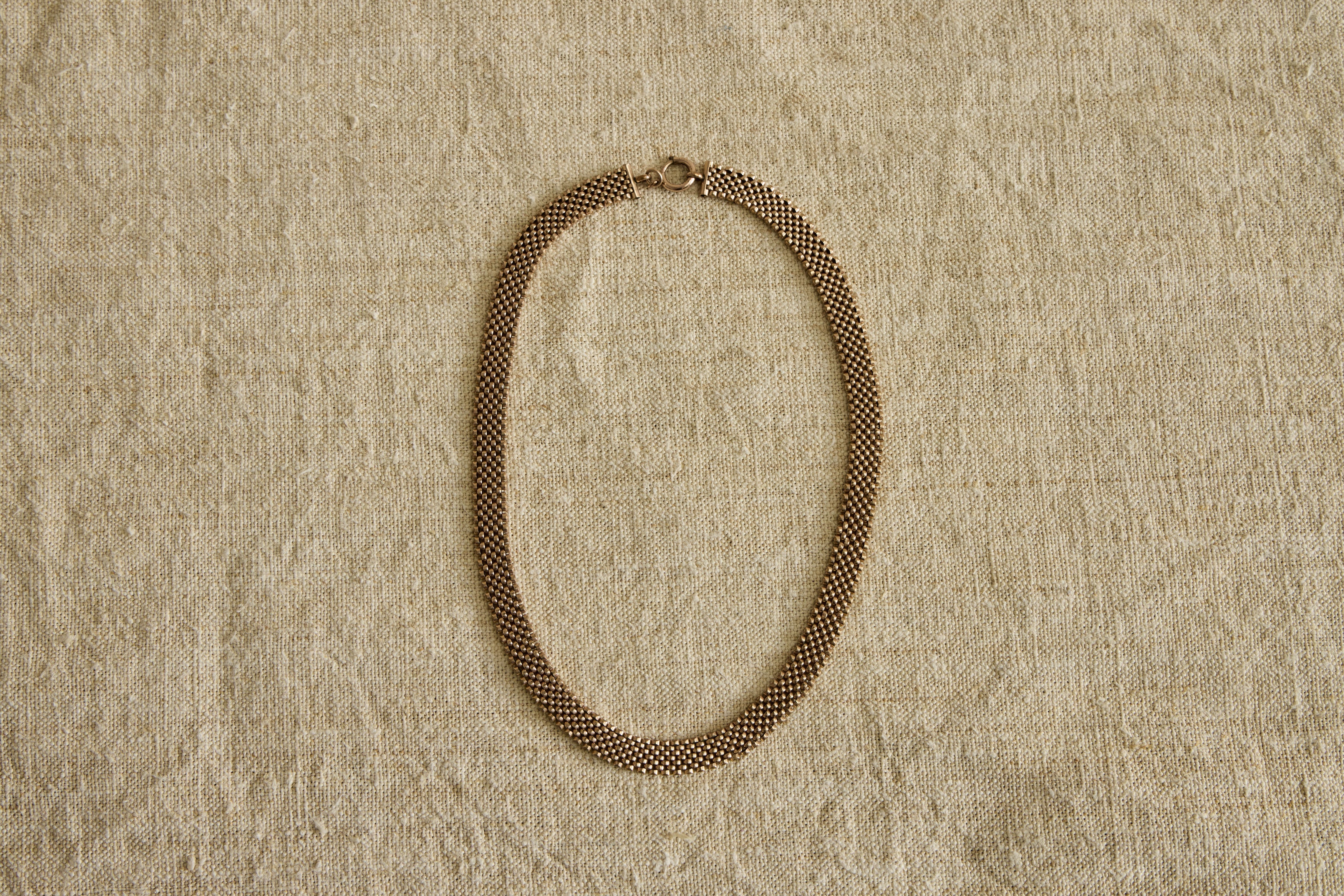Nicky Kehoe - Mesh Link Bookchain Necklace