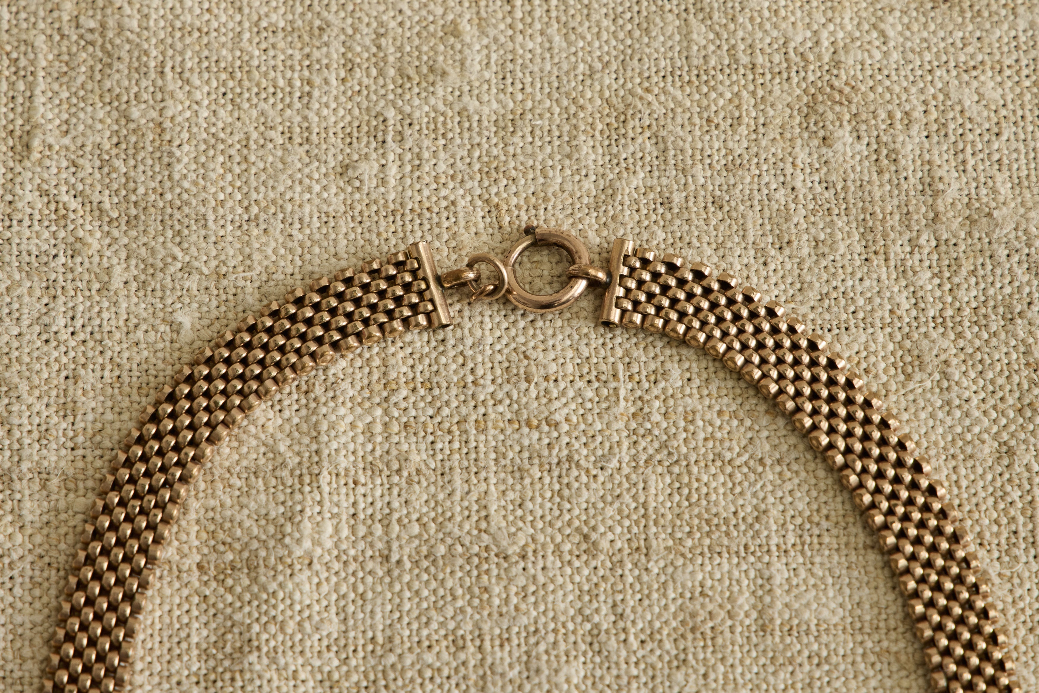 Nicky Kehoe - Mesh Link Bookchain Necklace