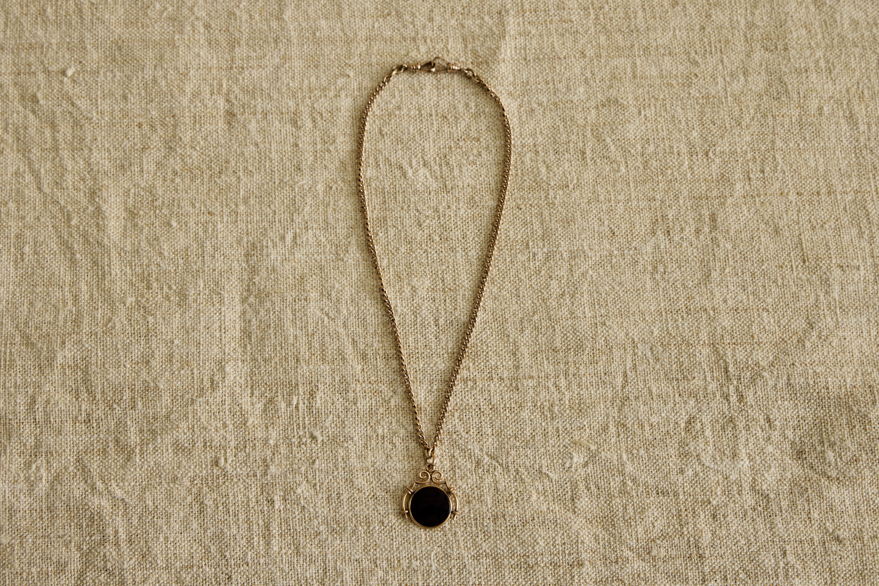 Nicky Kehoe - 19th Century Round Intaglio Necklace