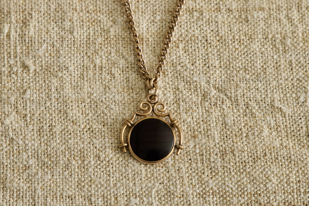 Nicky Kehoe - 19th Century Round Intaglio Necklace