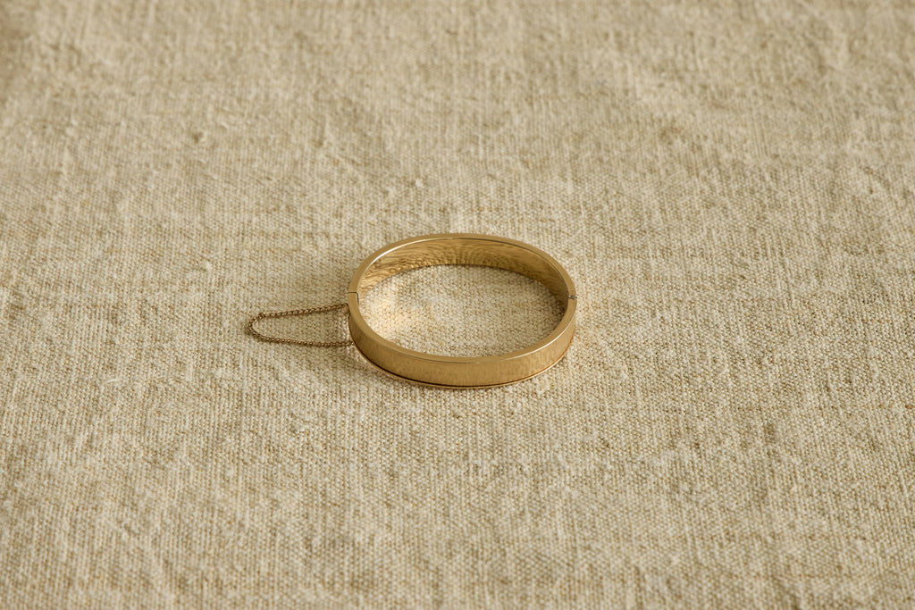 Nicky Kehoe - 1950s Florentine Finish Hinge Bracelet