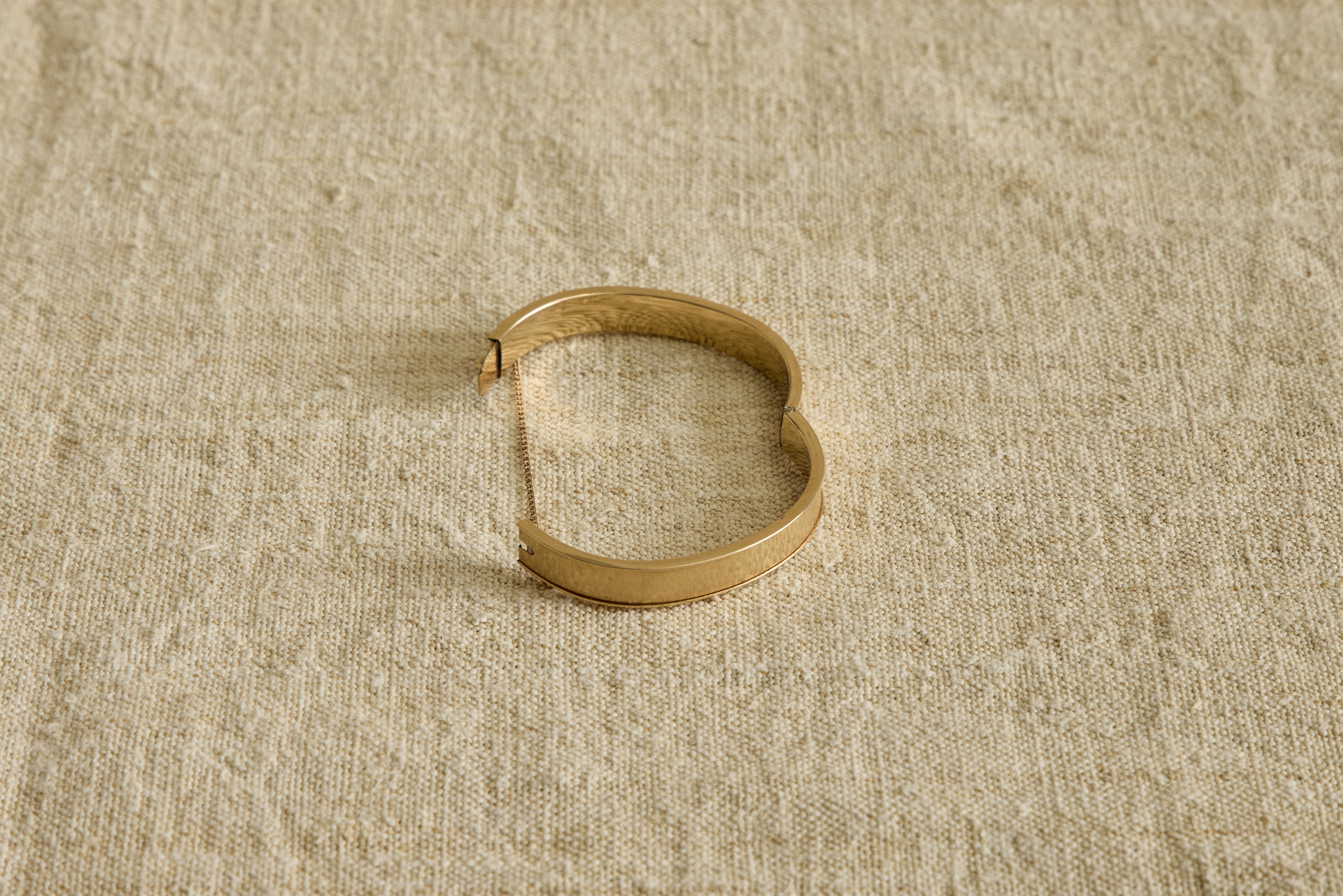 Nicky Kehoe - 1950s Florentine Finish Hinge Bracelet