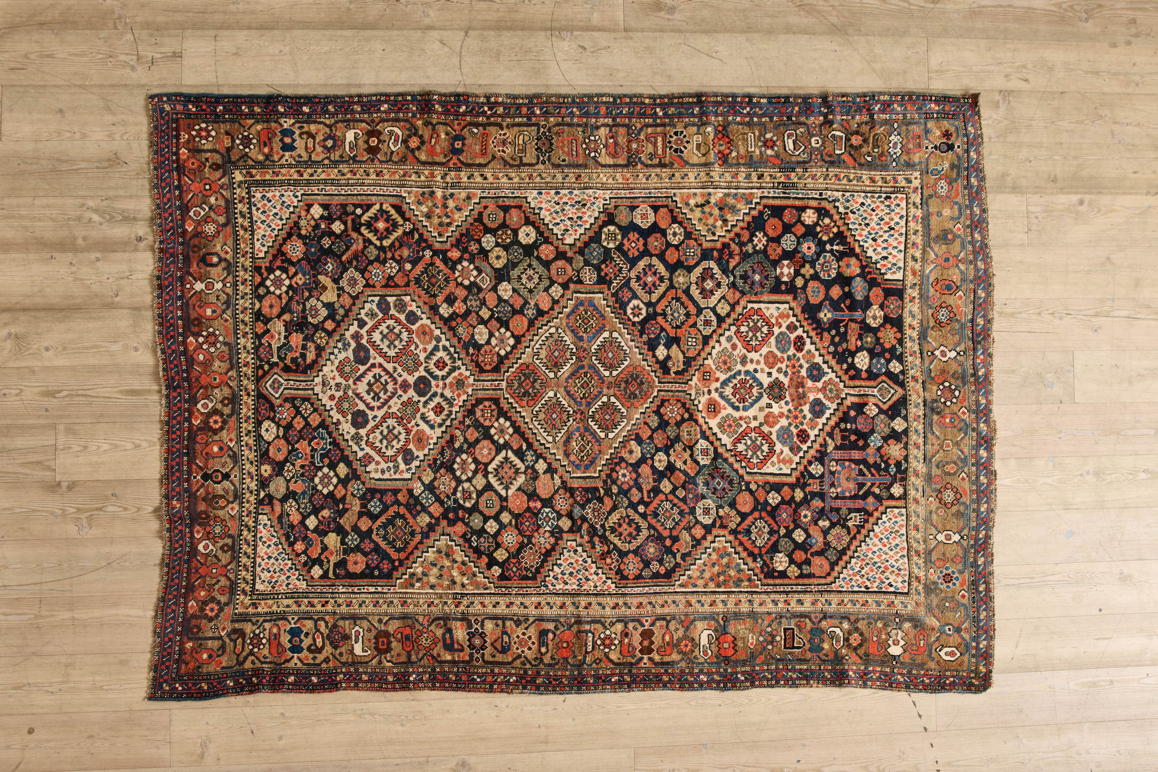 Nicky Kehoe - Colorful Shiraz Rug 6’9 X 9’