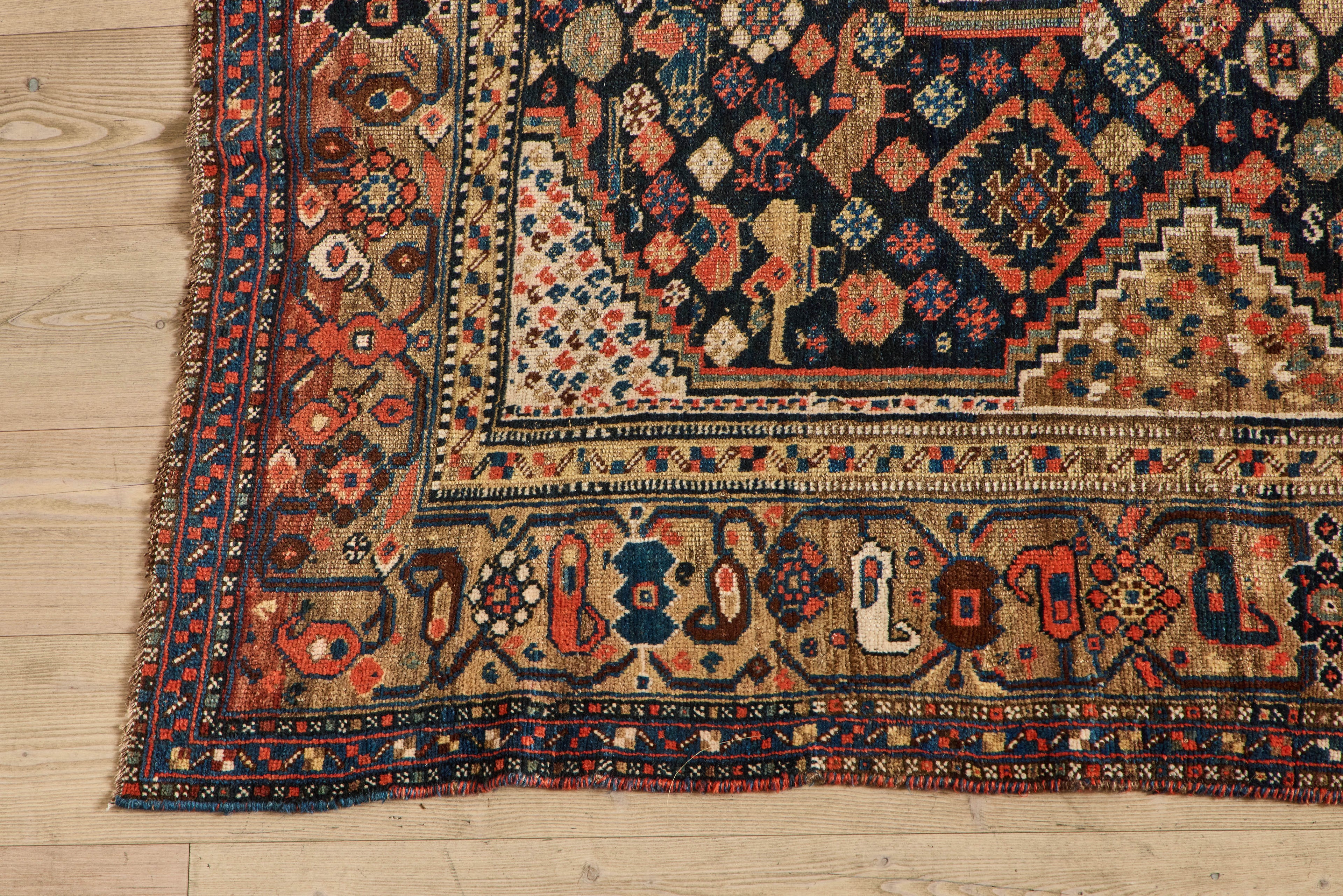 Nicky Kehoe - Colorful Shiraz Rug 6’9 X 9’