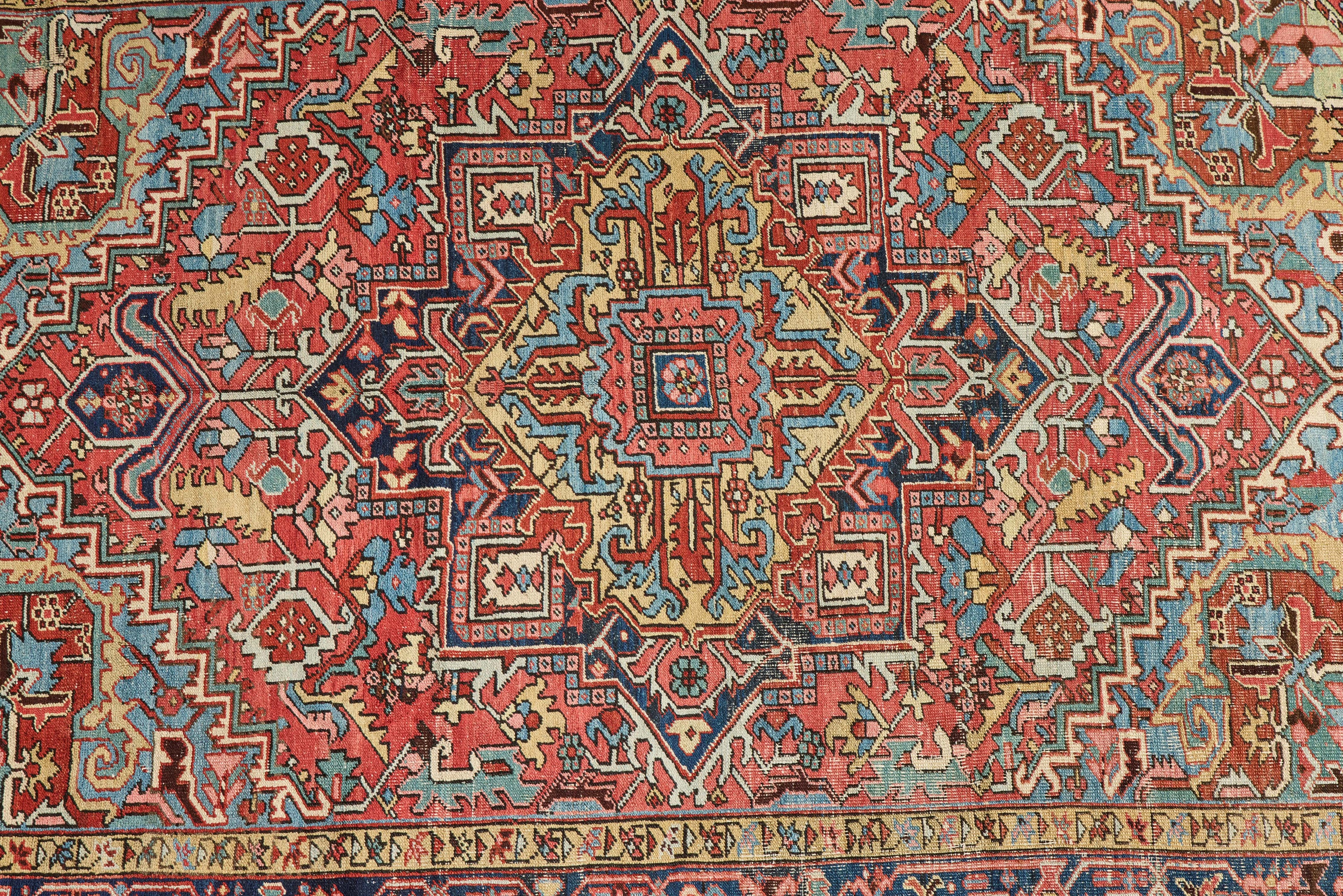 Nicky Kehoe - Multicolor Heriz Rug 7’2 X 9’11
