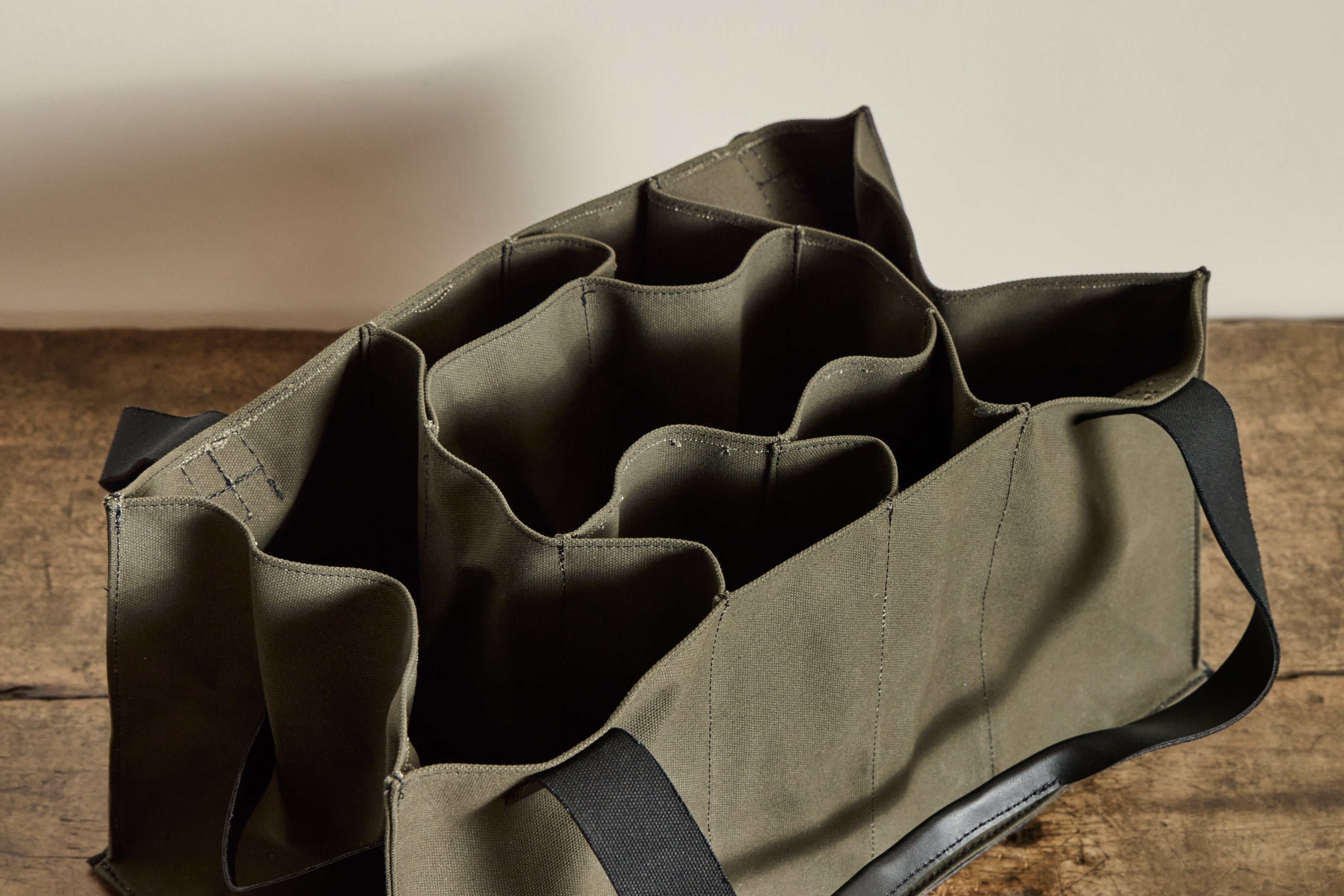Nicky Kehoe - Vegan Market Sac in Army Green