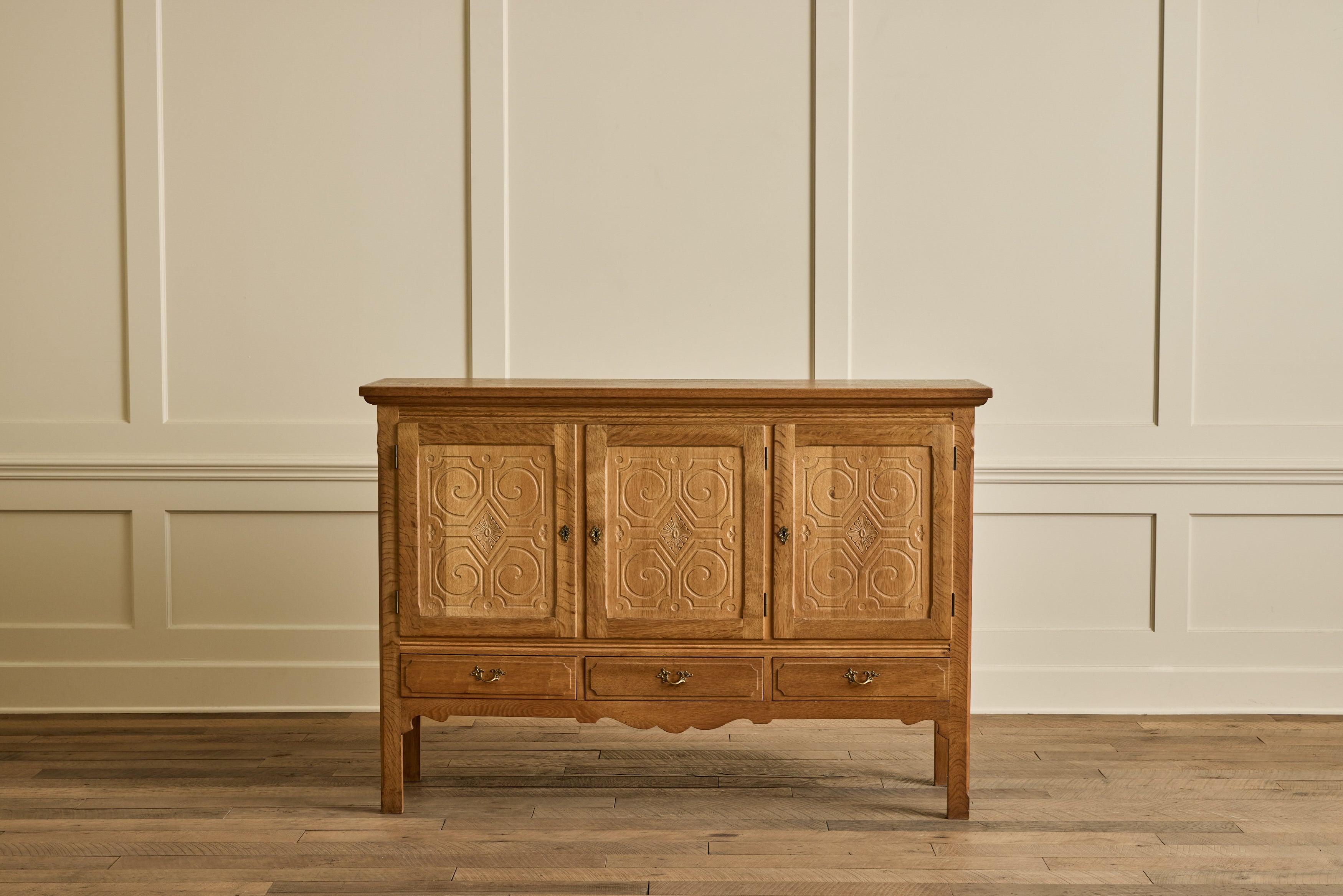 Nicky Kehoe - VTG 1960S DANISH CARVED SIDEBOARD