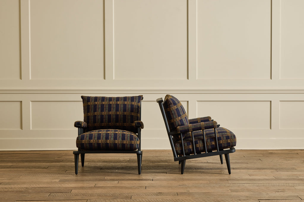 Nicky Kehoe - Metal Spindle Viewing Chair