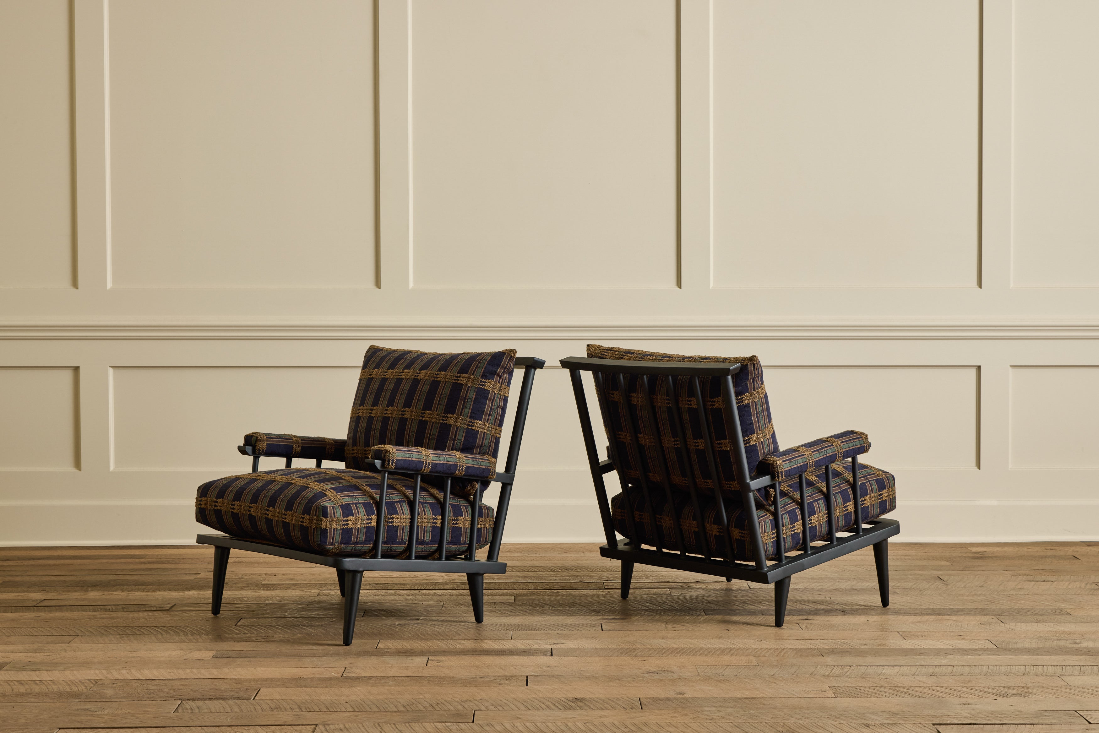 Nicky Kehoe - Metal Spindle Viewing Chair