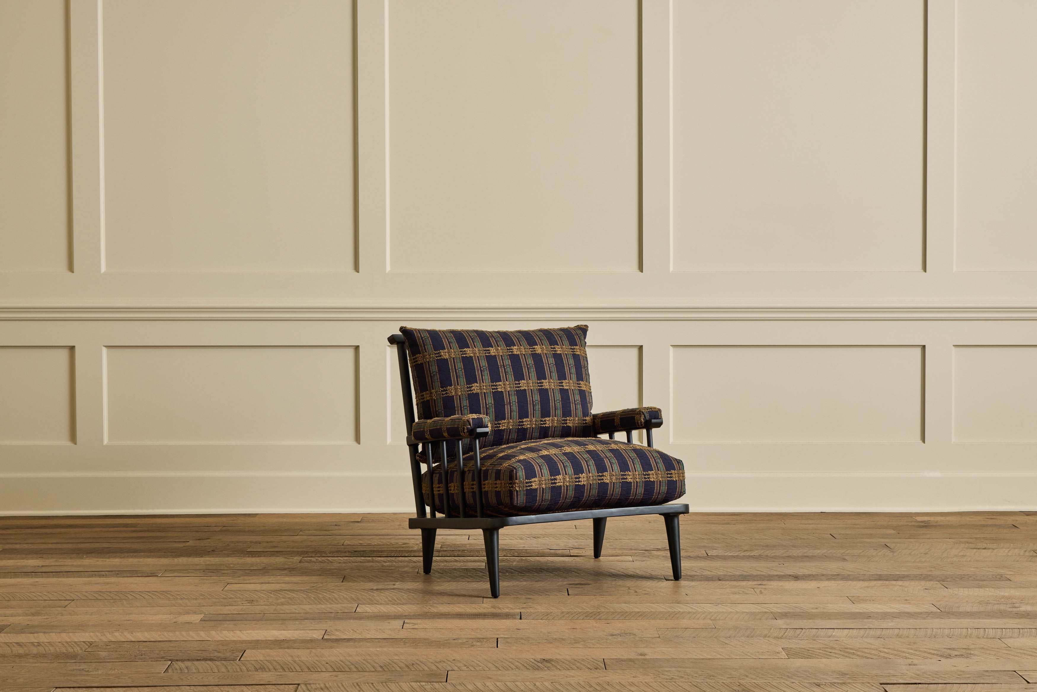 Nicky Kehoe - Metal Spindle Viewing Chair