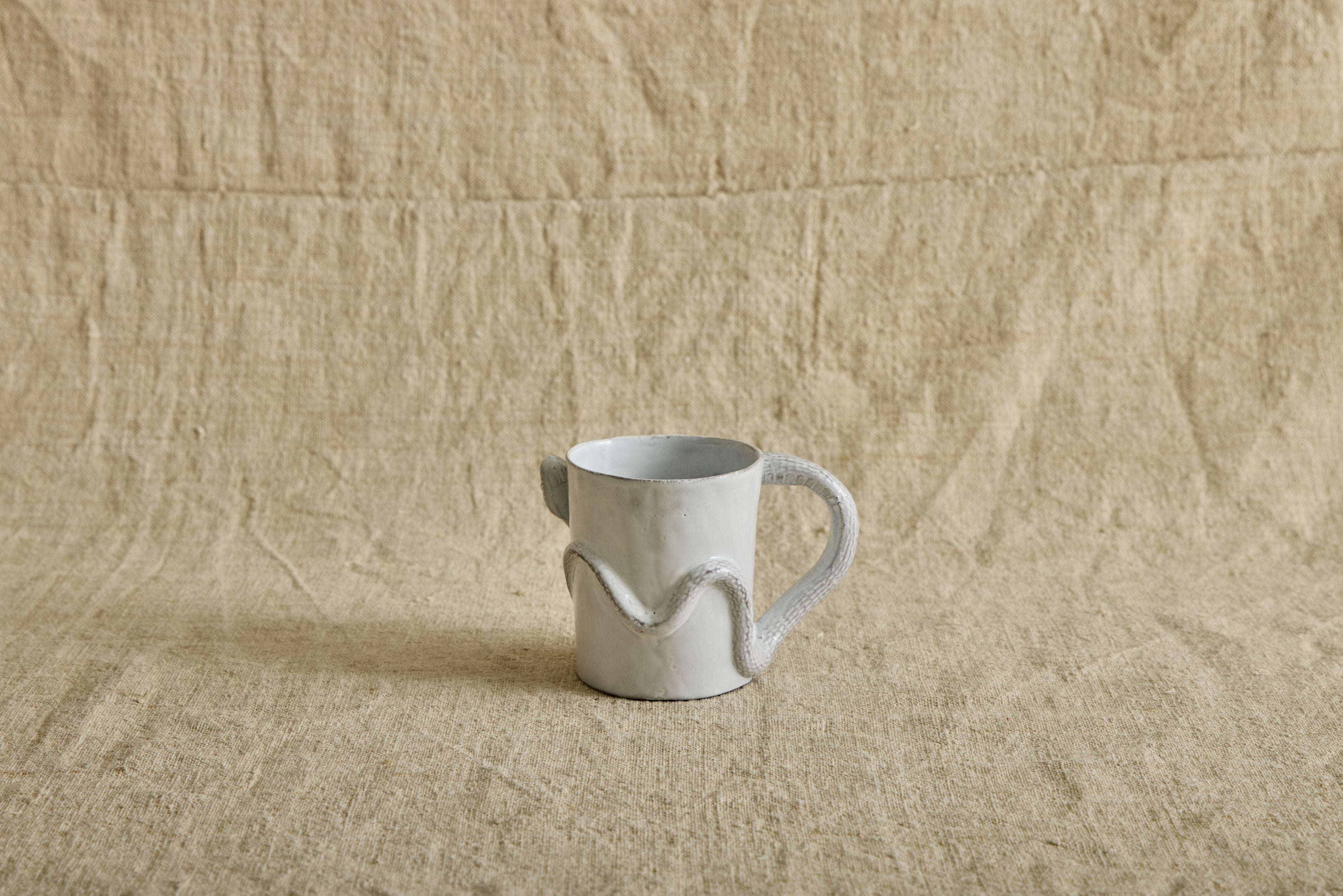 Nicky Kehoe - Snake Cup with Golden and Black Eyes