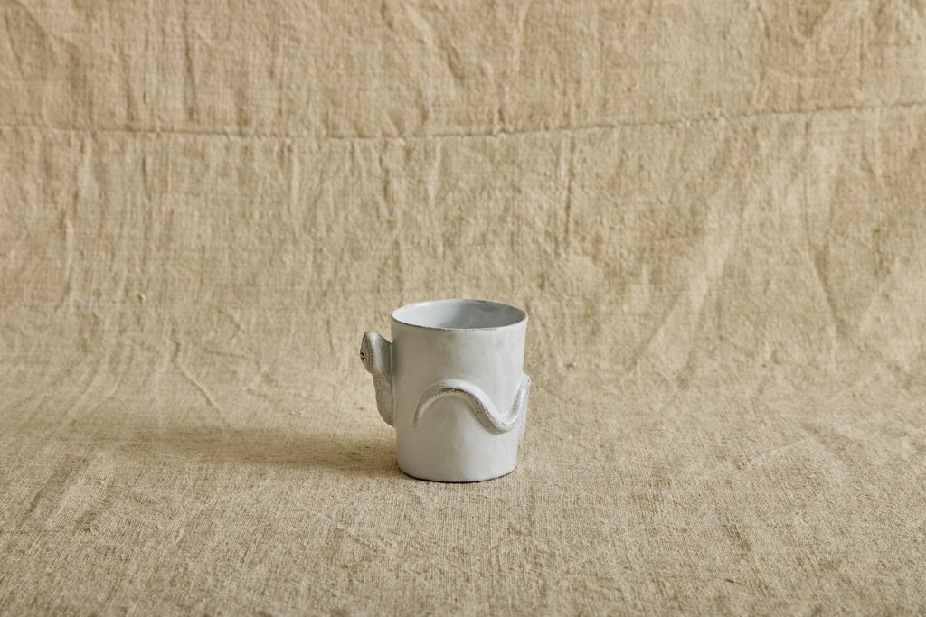 Nicky Kehoe - Snake Cup with Golden and Black Eyes