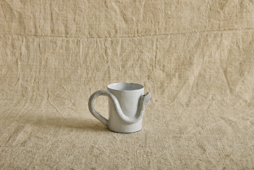 Nicky Kehoe - Snake Cup with Golden and Black Eyes