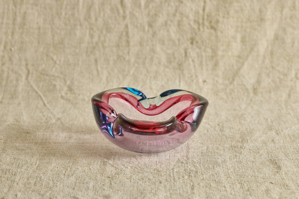 Nicky Kehoe - Pink & Blue Murano Dish