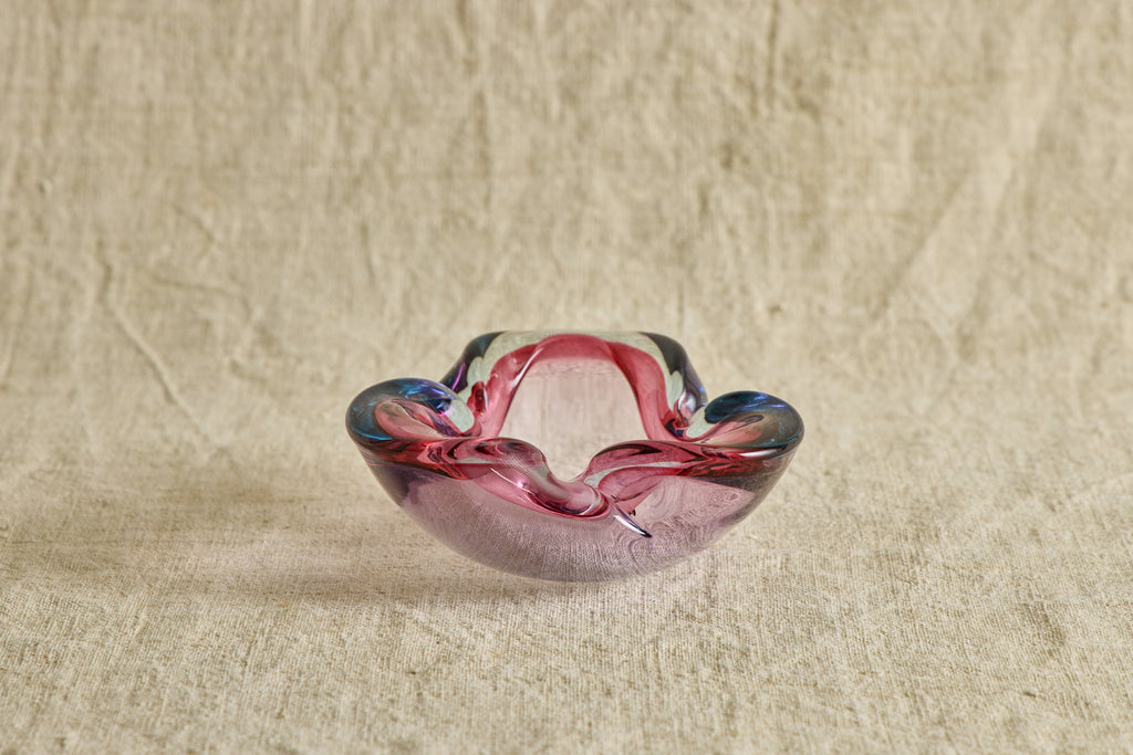 Nicky Kehoe - Pink & Blue Murano Dish